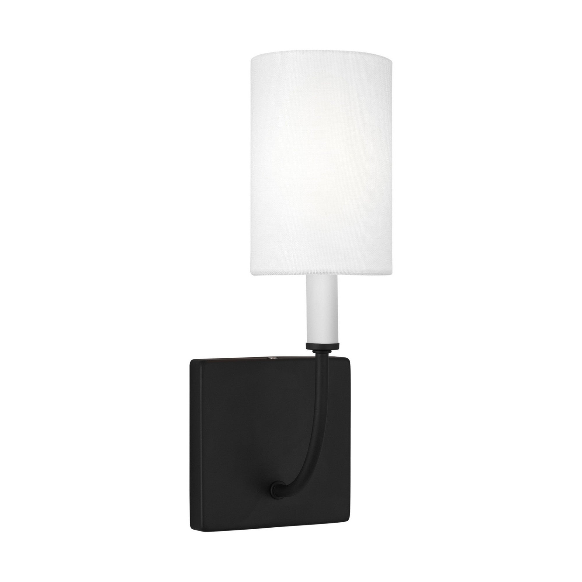 Greenwich 14" Wall Sconce, Midnight Black Finish - Bees Lighting