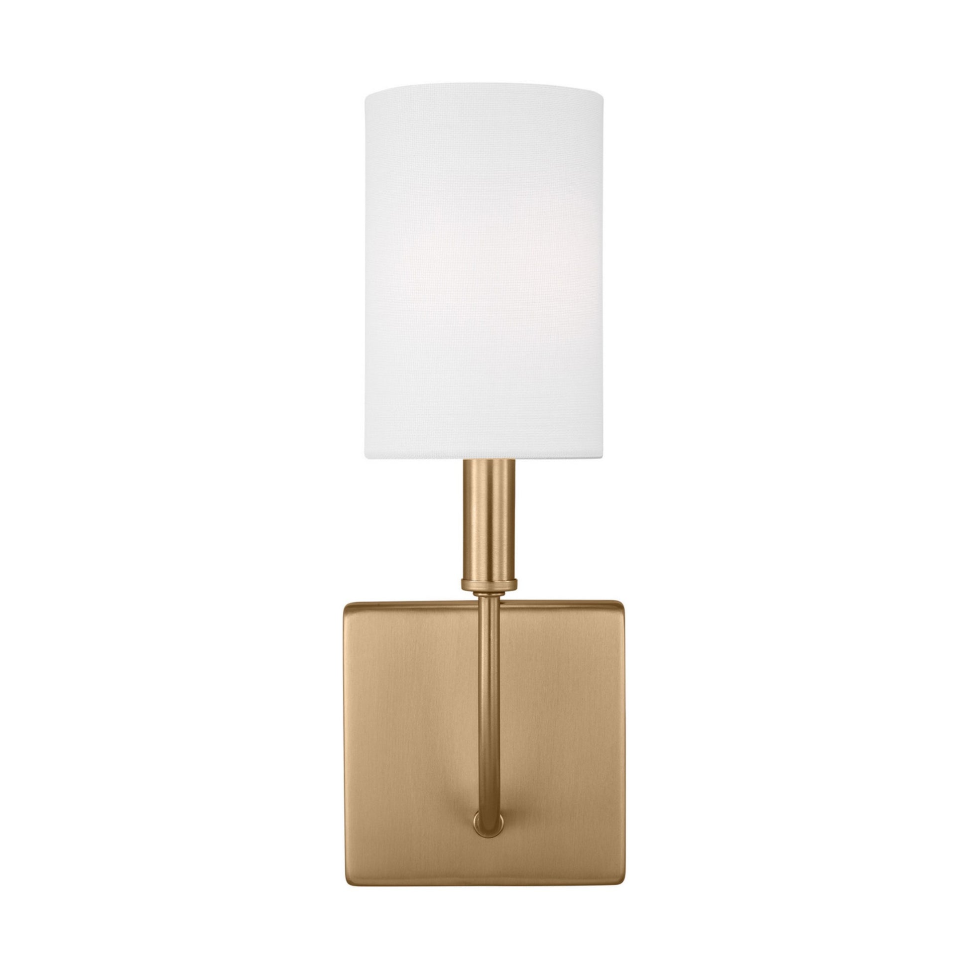Greenwich 14" Wall Sconce, Satin Brass Finish - Bees Lighting