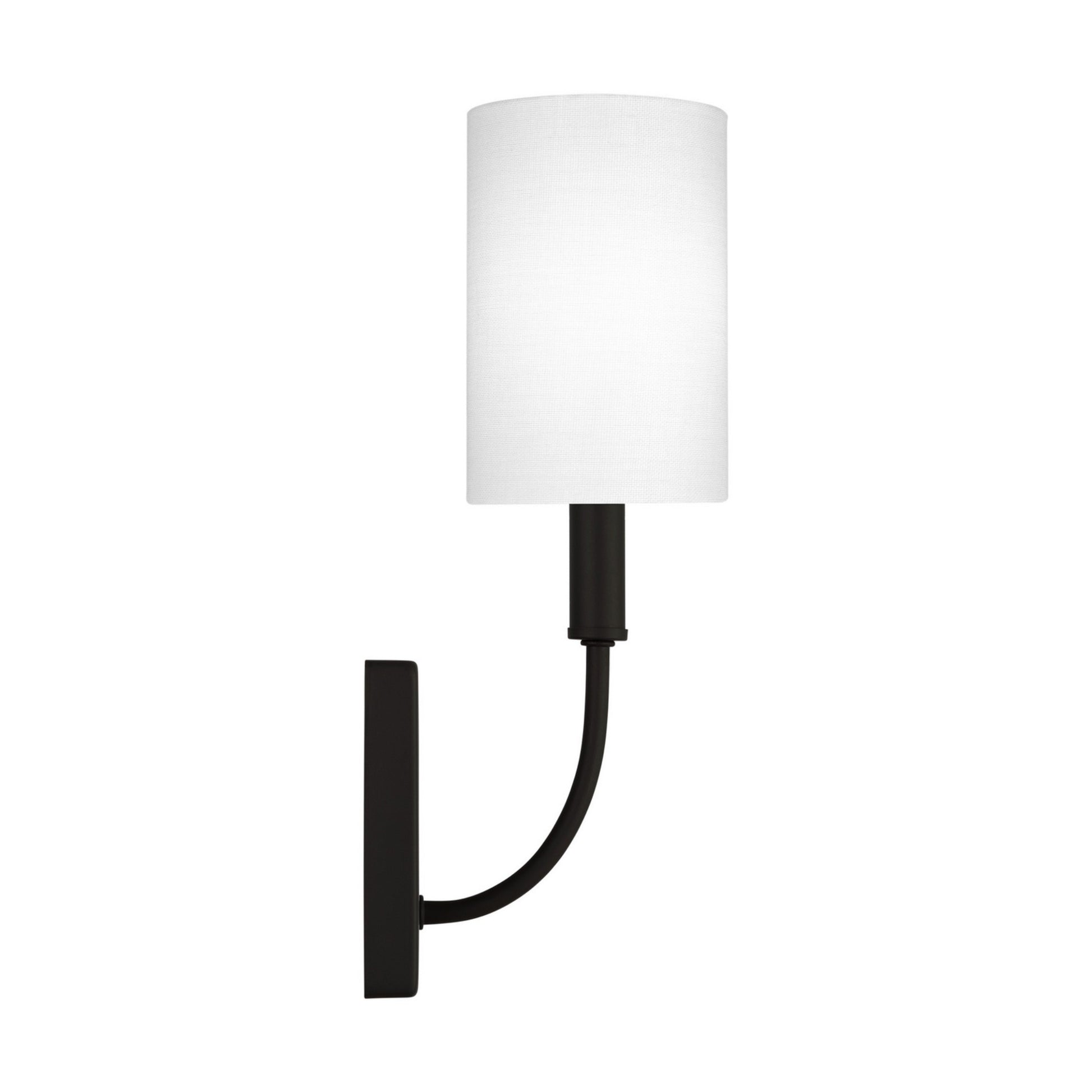 Greenwich 14" LED Wall Sconce, Midnight Black Finish - Bees Lighting