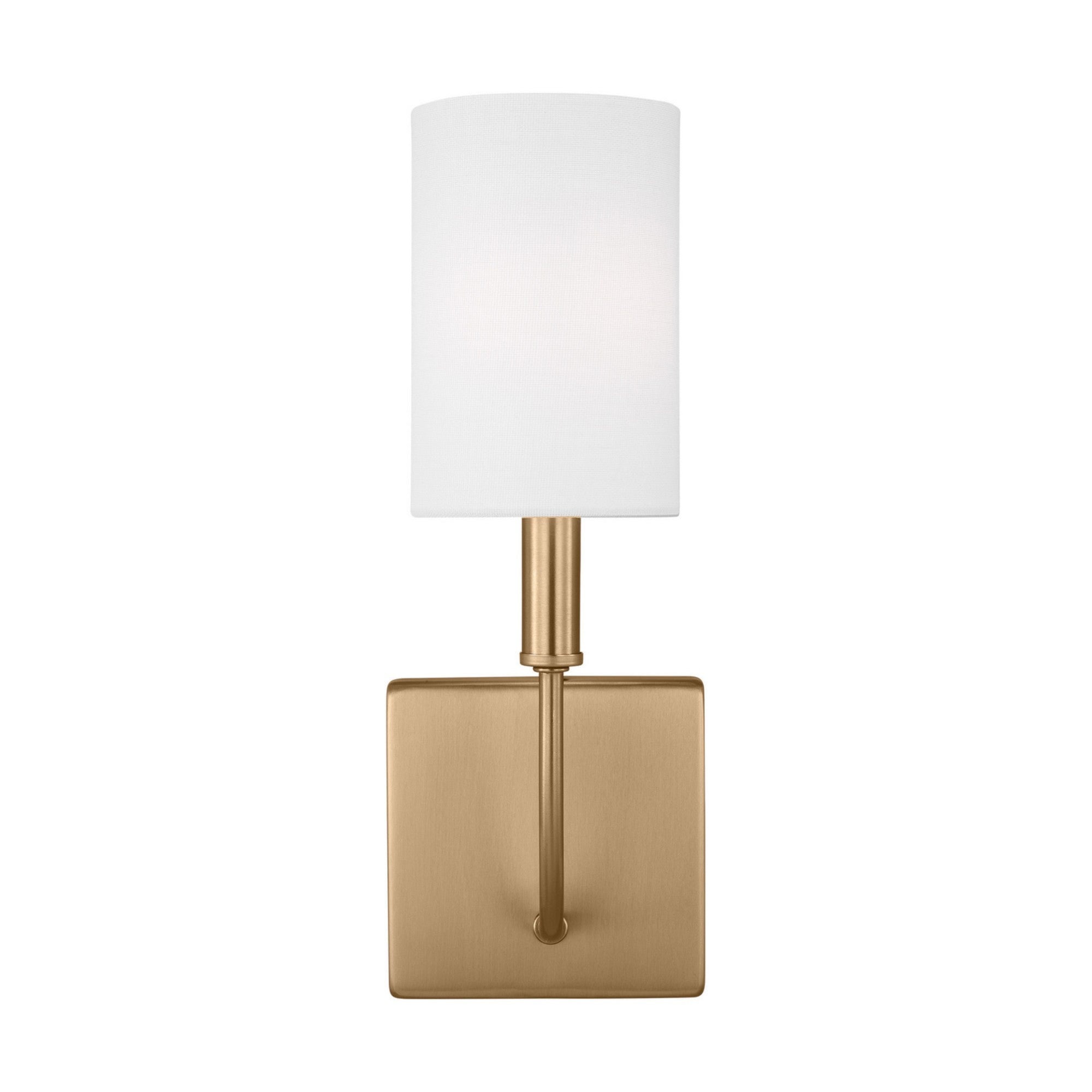 Greenwich 14" LED Wall Sconce, Satin Brass Finish - Bees Lighting