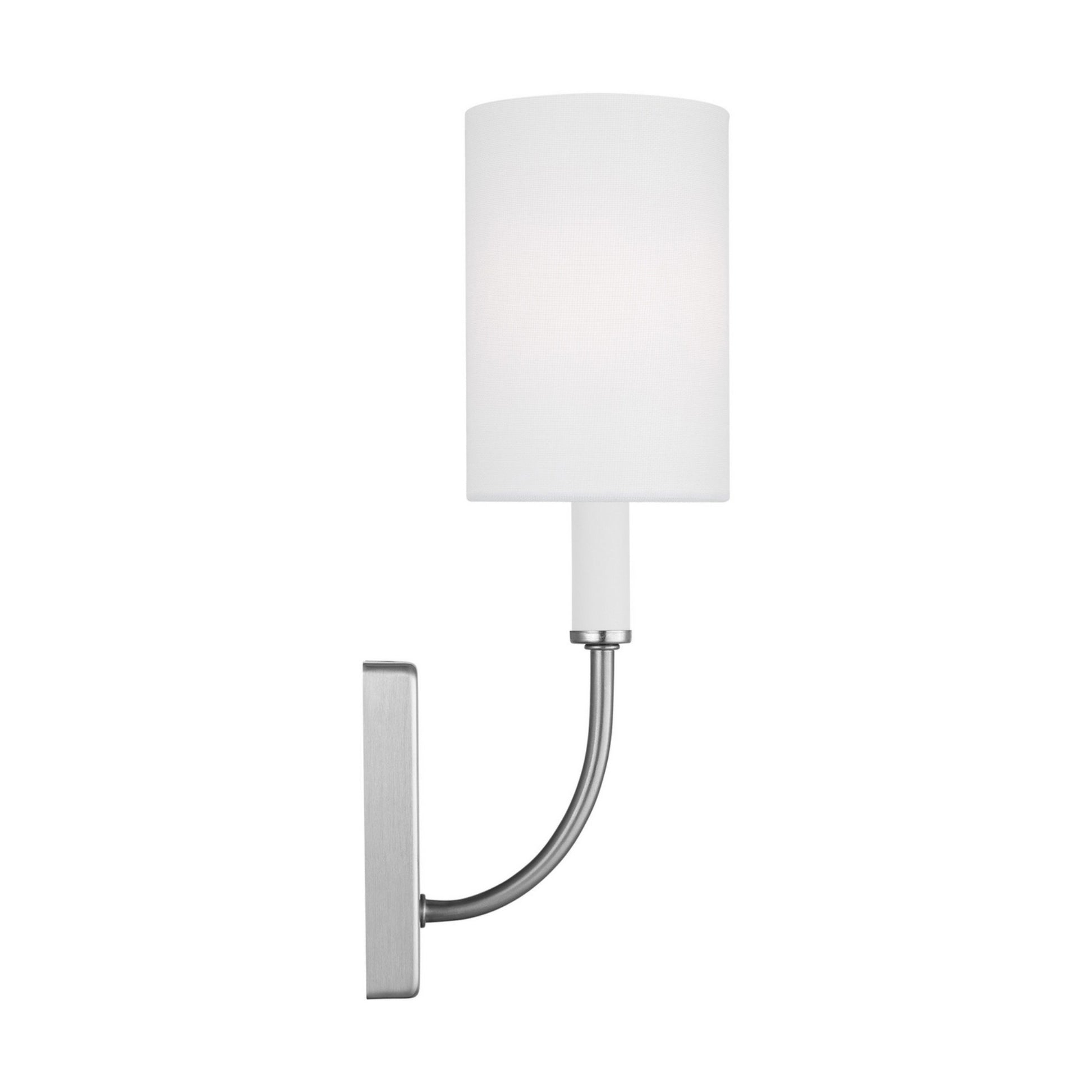 Greenwich 14" LED Wall Sconce, Brushed Nickel Finish - Bees Lighting
