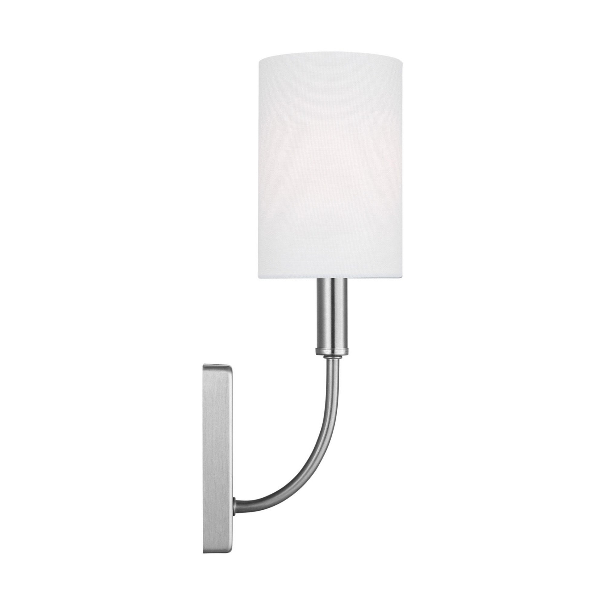 Greenwich 14" LED Wall Sconce, Brushed Nickel Finish - Bees Lighting