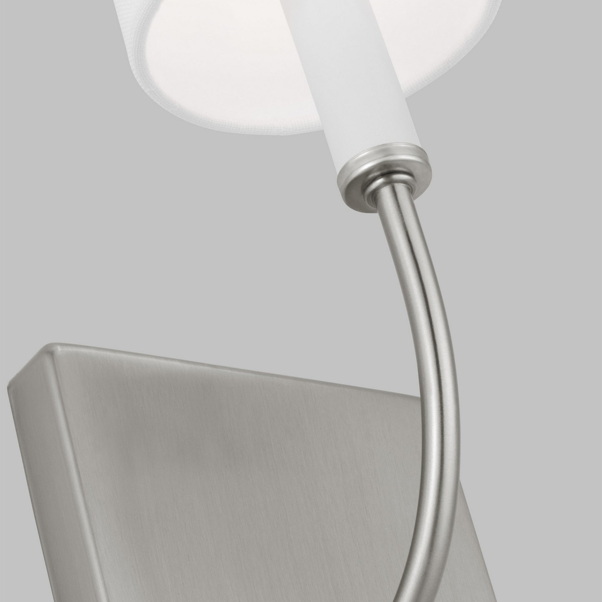 Greenwich 14" LED Wall Sconce, Brushed Nickel Finish - Bees Lighting