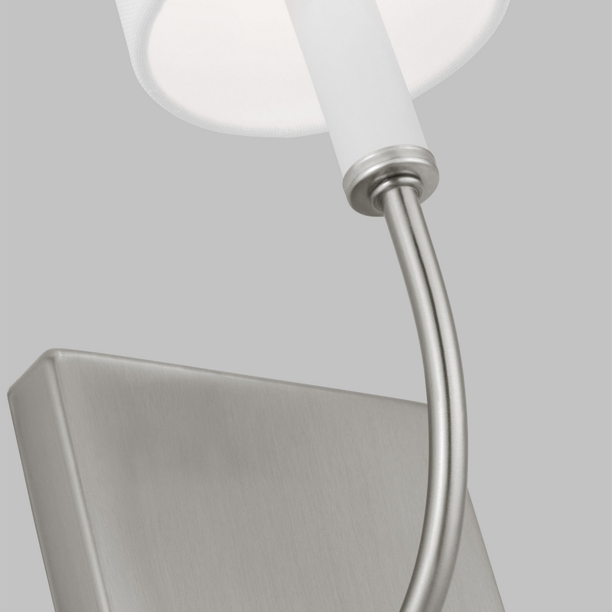 Greenwich 14" LED Wall Sconce, Brushed Nickel Finish - Bees Lighting