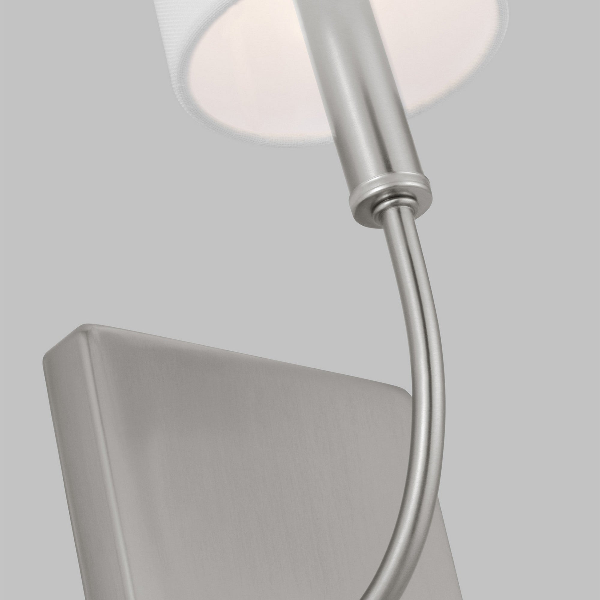 Greenwich 14" LED Wall Sconce, Brushed Nickel Finish - Bees Lighting