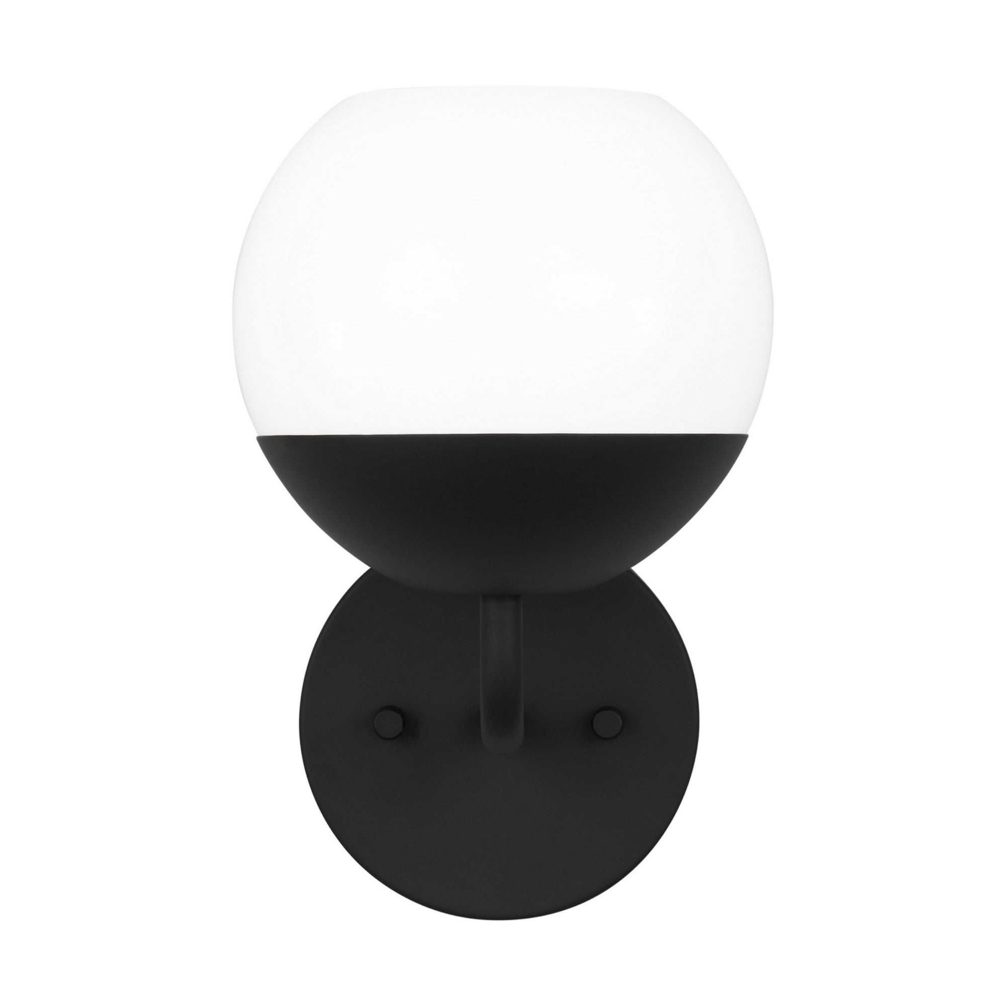 Alvin 10" Bathroom Sconce, Midnight Black Finish - Bees Lighting