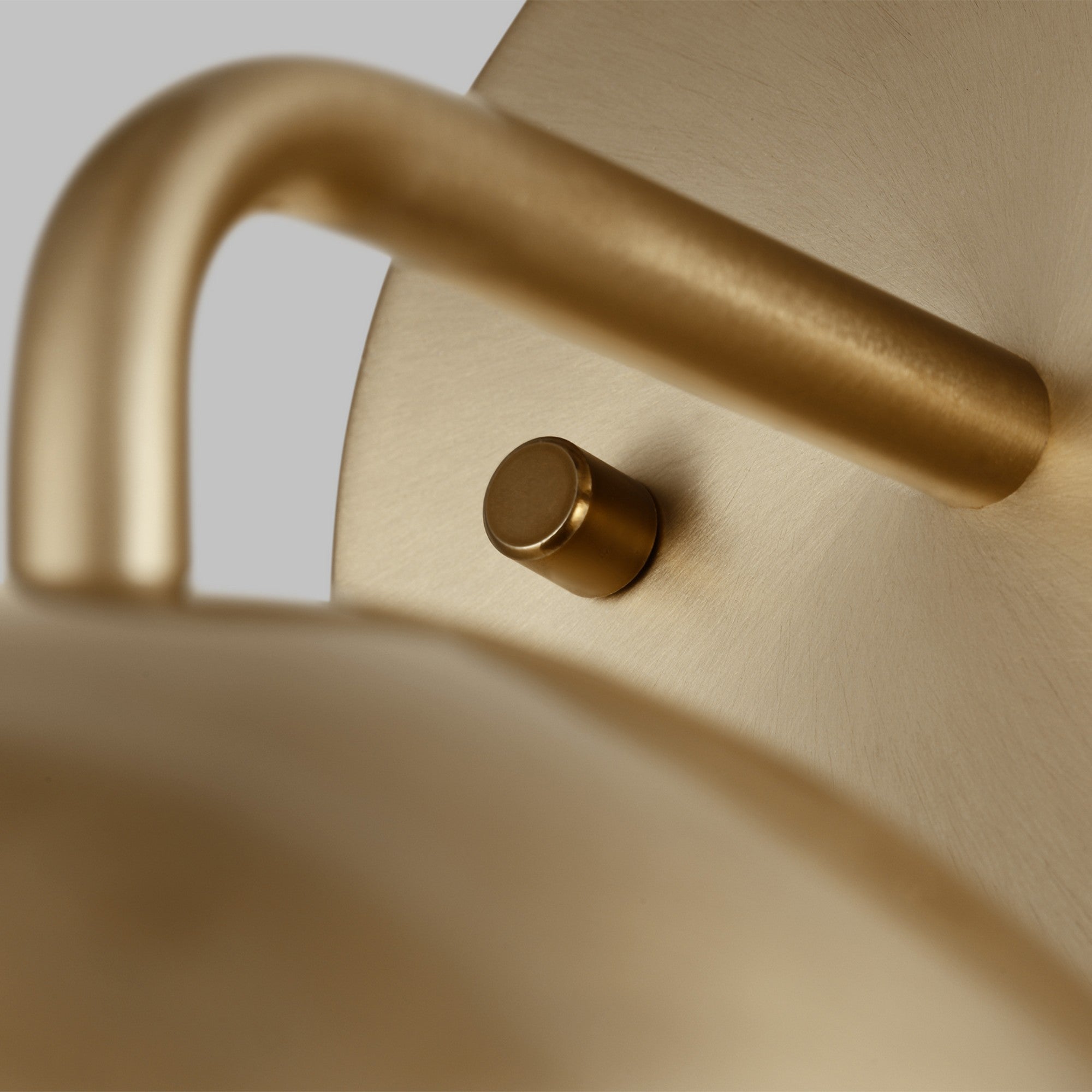 Alvin 10" Bathroom Sconce, Satin Brass Finish - Bees Lighting