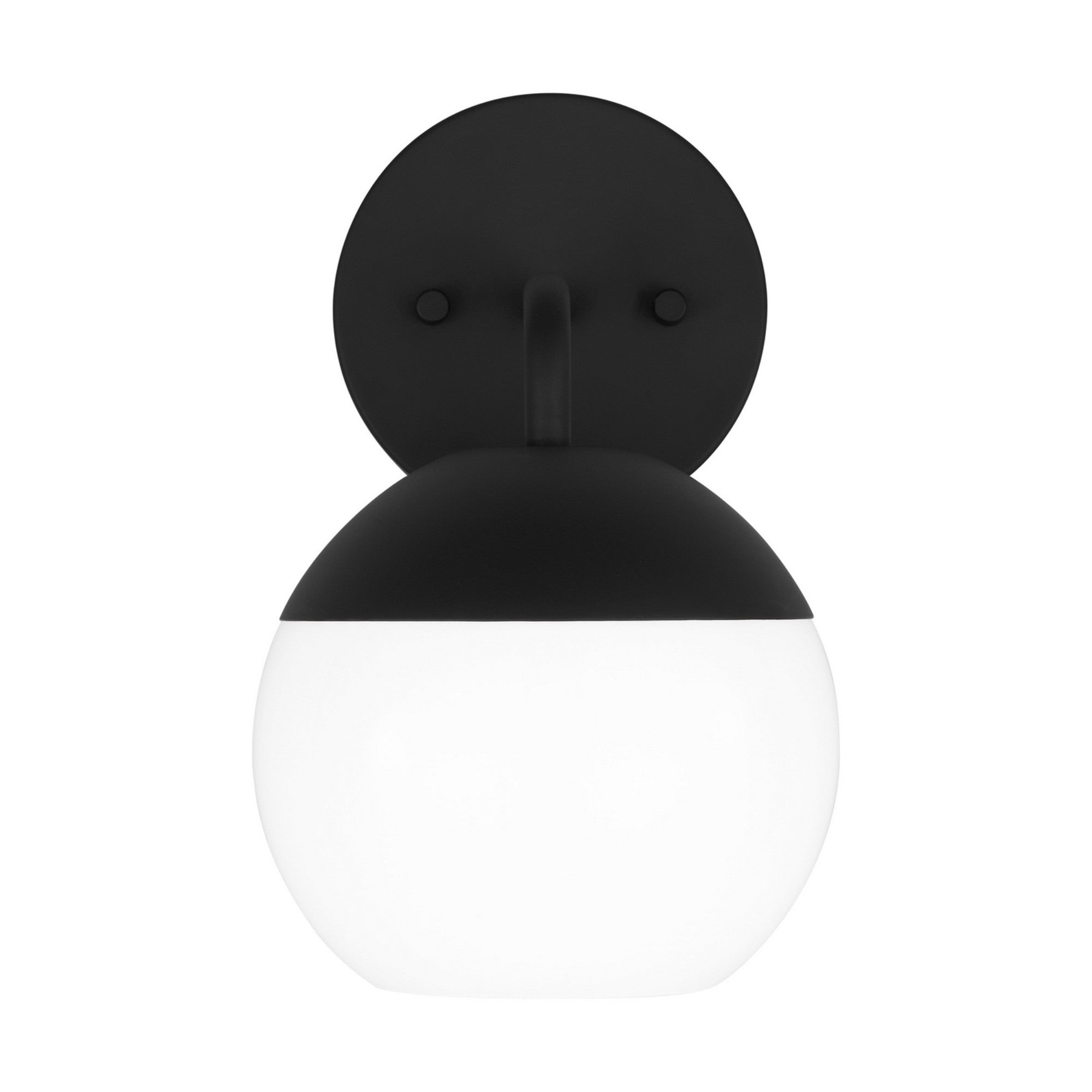 Alvin 10" LED Bathroom Sconce, Midnight Black Finish - Bees Lighting
