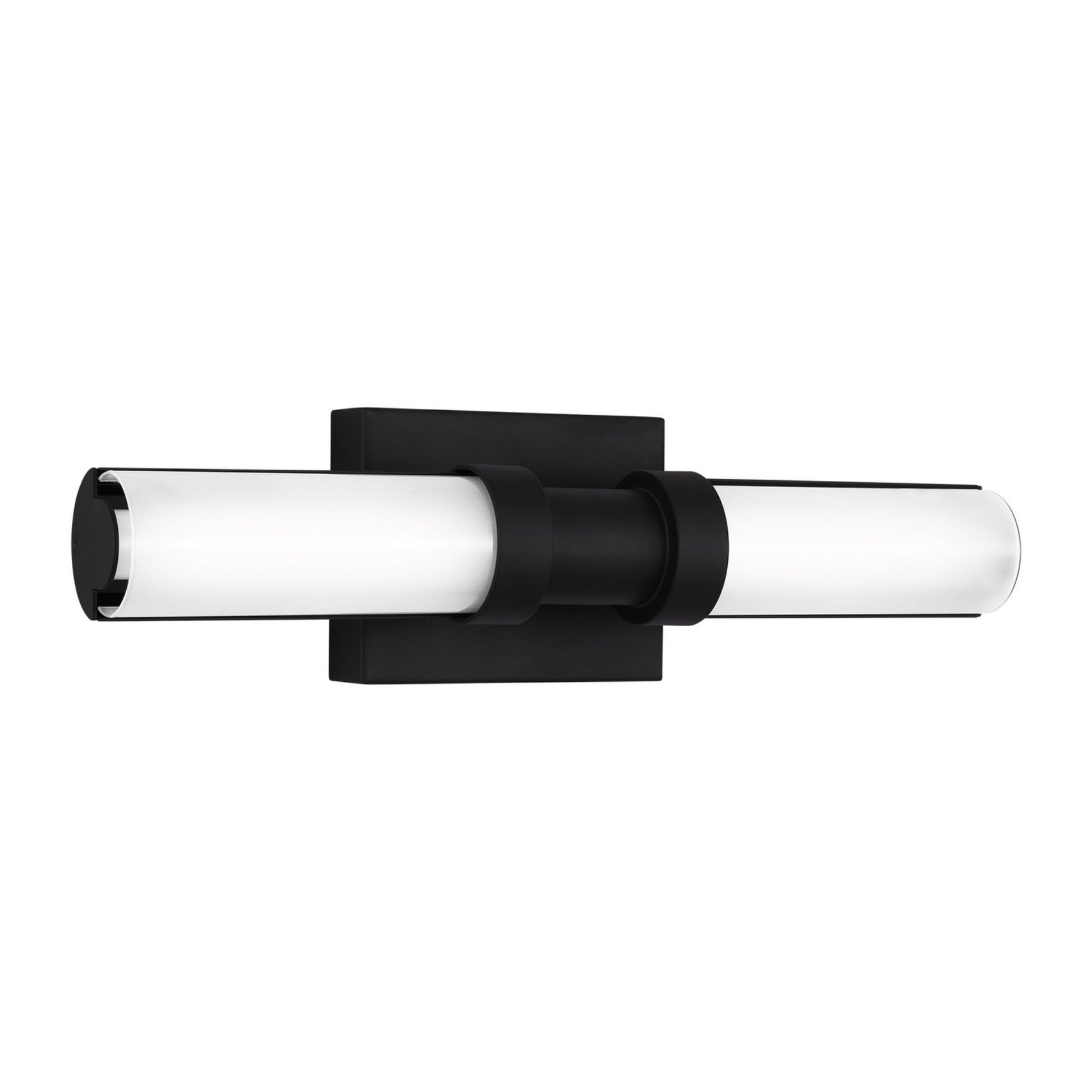 Kiel 18" Small LED Vanity Light, Midnight Black Finish - Bees Lighting
