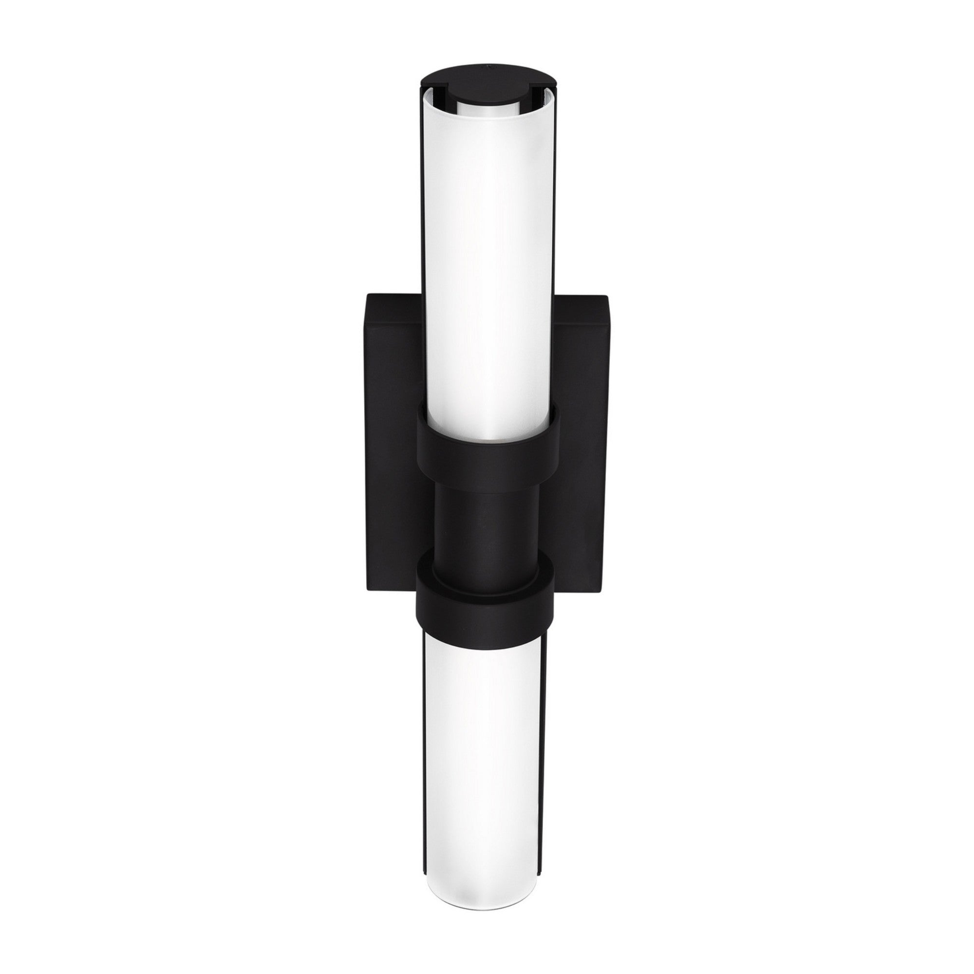 Kiel 18" Small LED Vanity Light, Midnight Black Finish - Bees Lighting