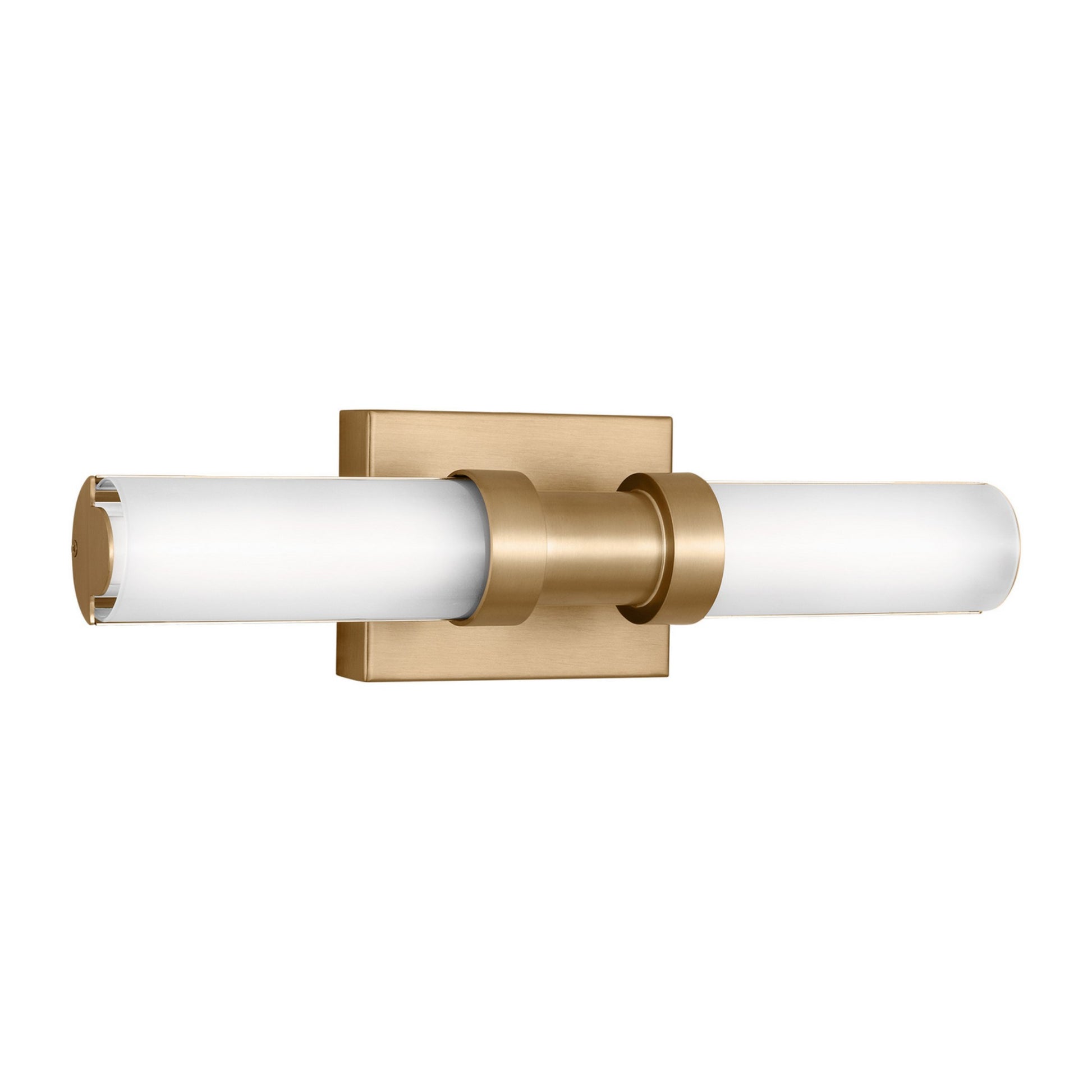 Kiel 18" Small LED Vanity Light, Satin Brass Finish - Bees Lighting