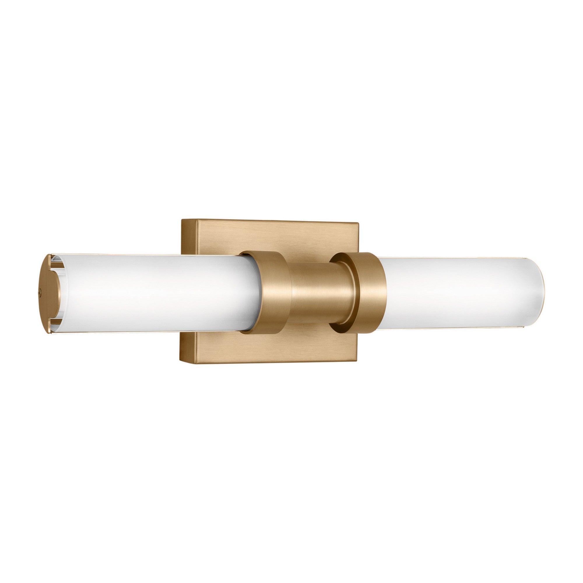 Kiel 18" Small LED Vanity Light, Satin Brass Finish - Bees Lighting
