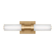 Kiel 18" Small LED Vanity Light, Satin Brass Finish - Bees Lighting