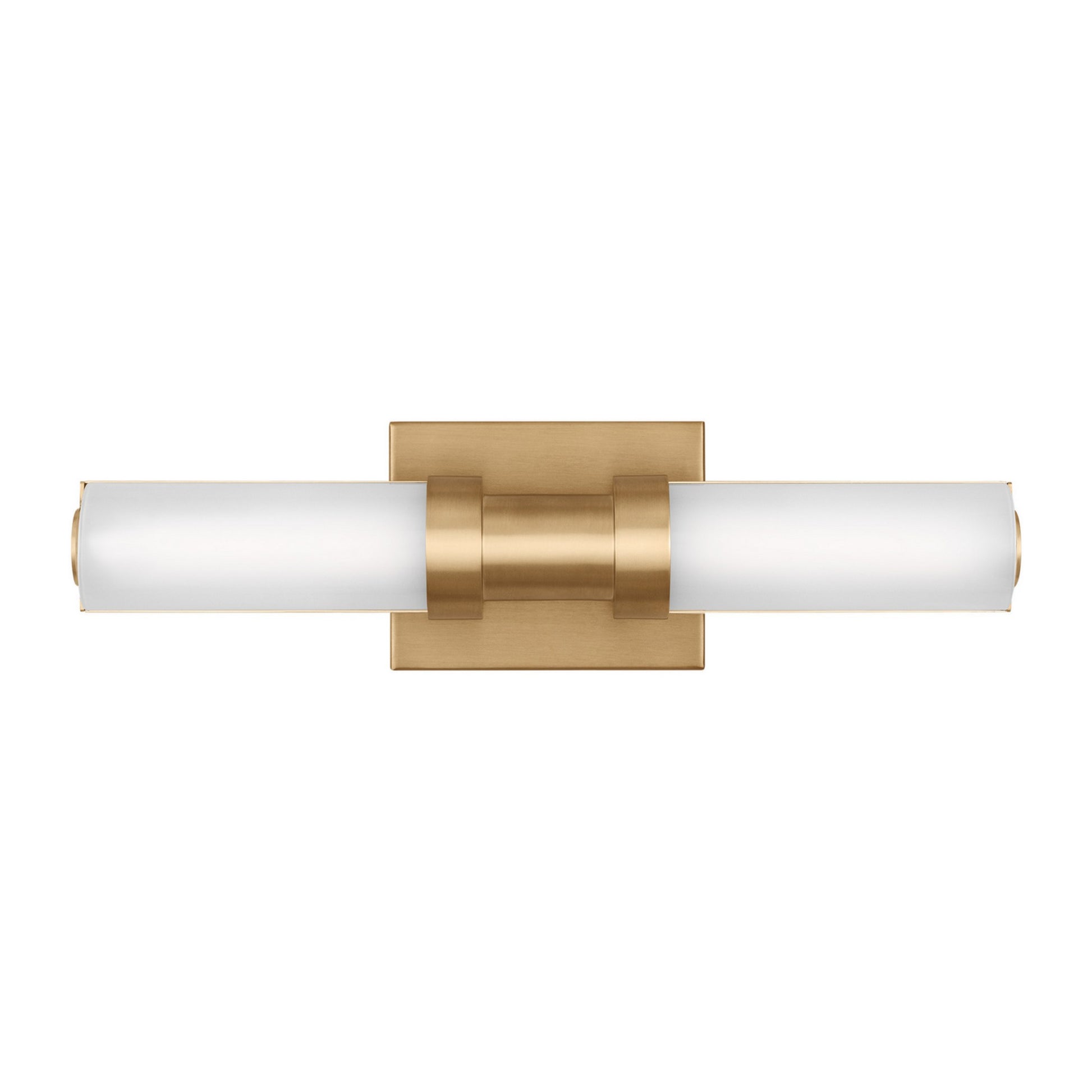 Kiel 18" Small LED Vanity Light, Satin Brass Finish - Bees Lighting