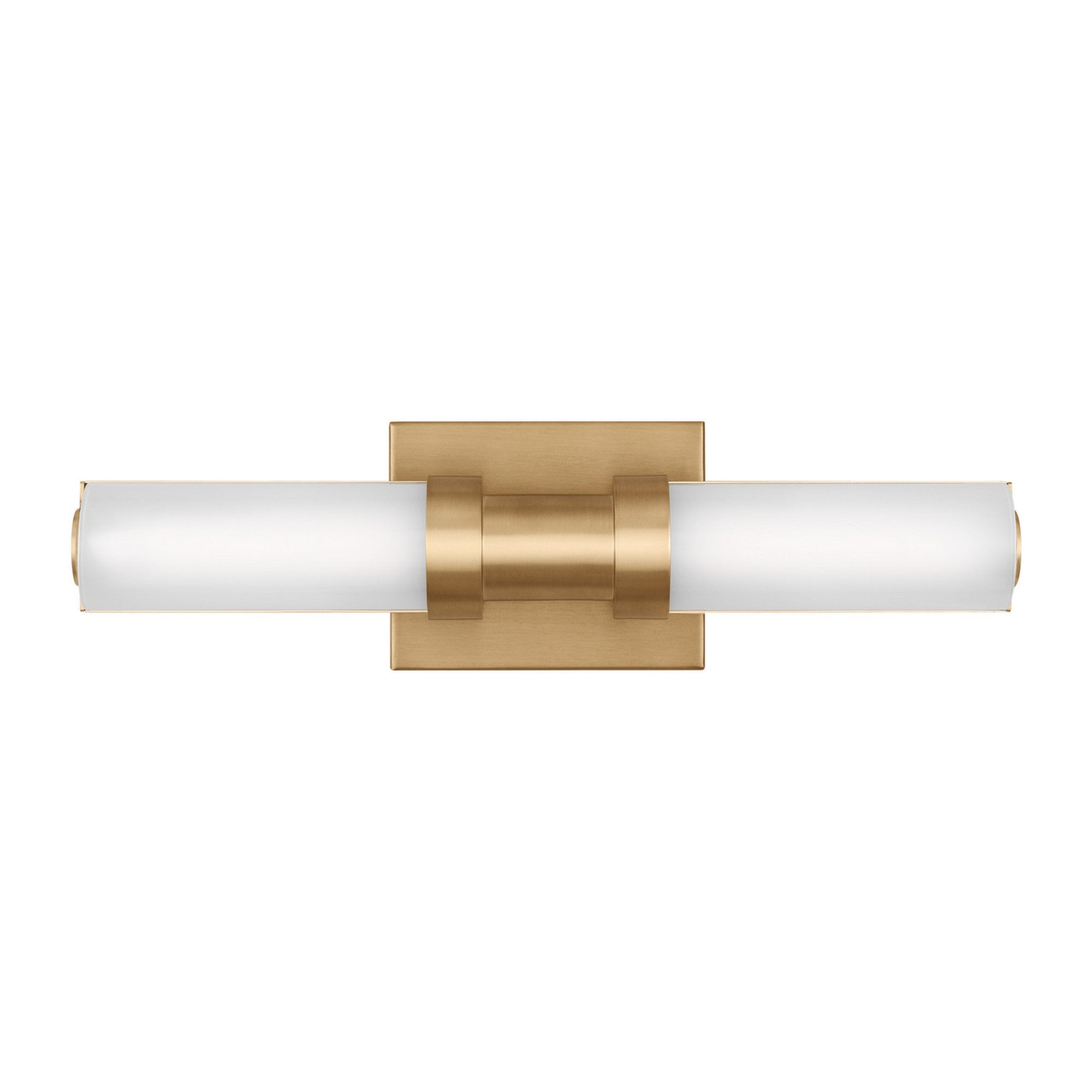 Kiel 18" Small LED Vanity Light, Satin Brass Finish - Bees Lighting