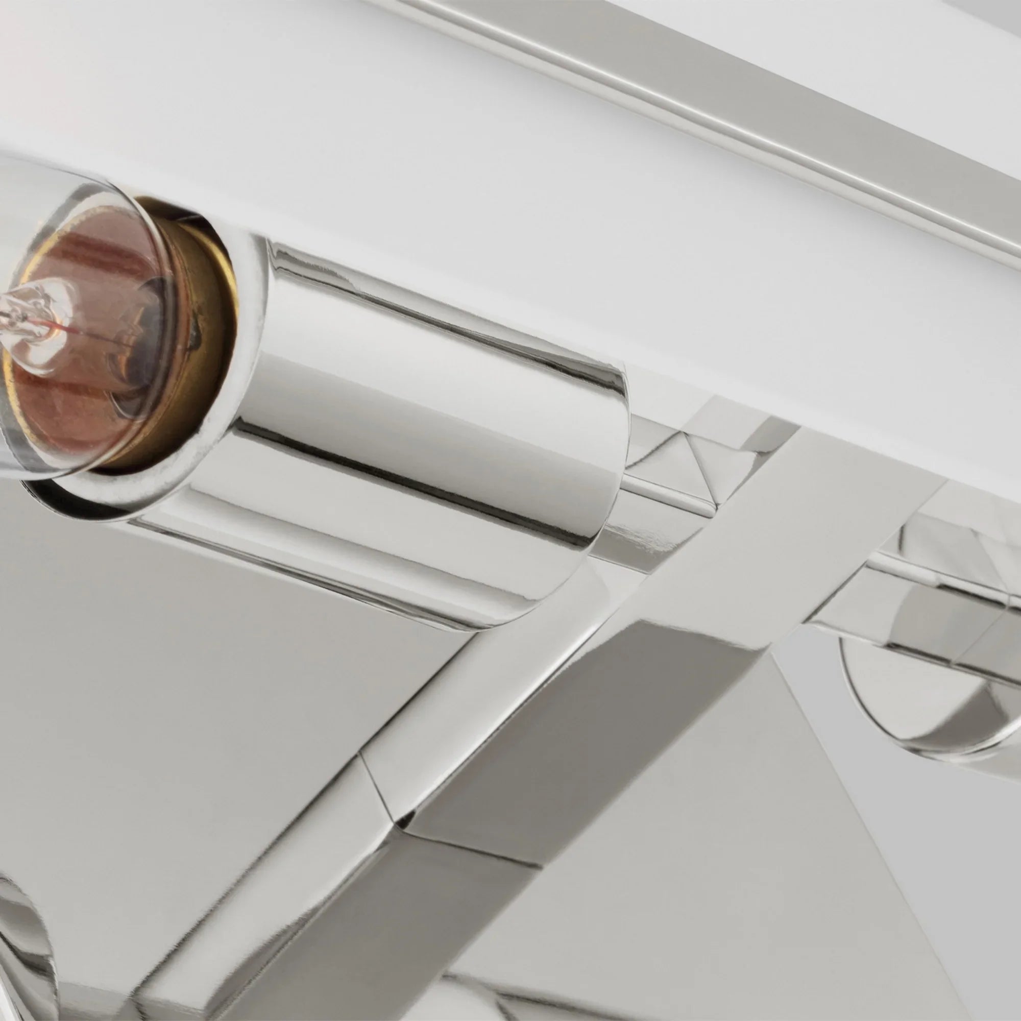 Dex 18" Small 2-Light Bathroom Vanity, Chrome Finish - Bees Lighting