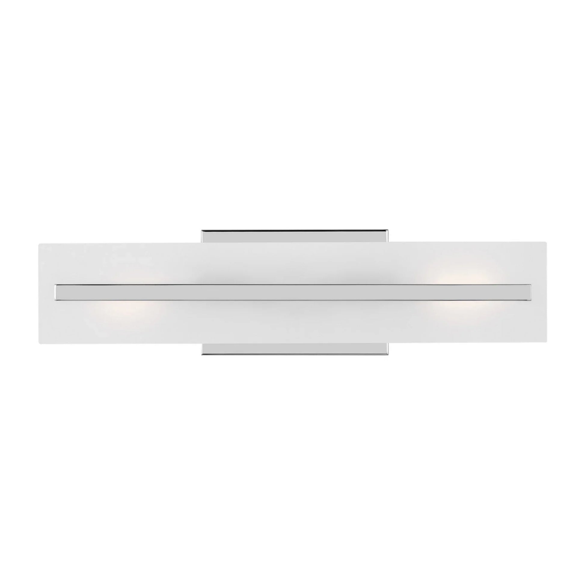 Dex 18" Small 2-Light Bathroom Vanity, Chrome Finish - Bees Lighting