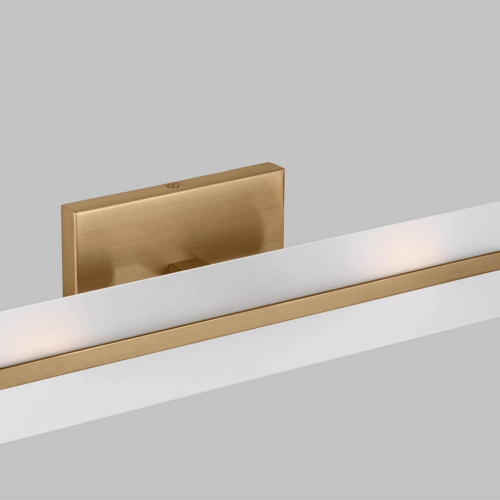 Dex 18" Small 2-Light Bathroom Vanity, Satin Brass Finish - Bees Lighting
