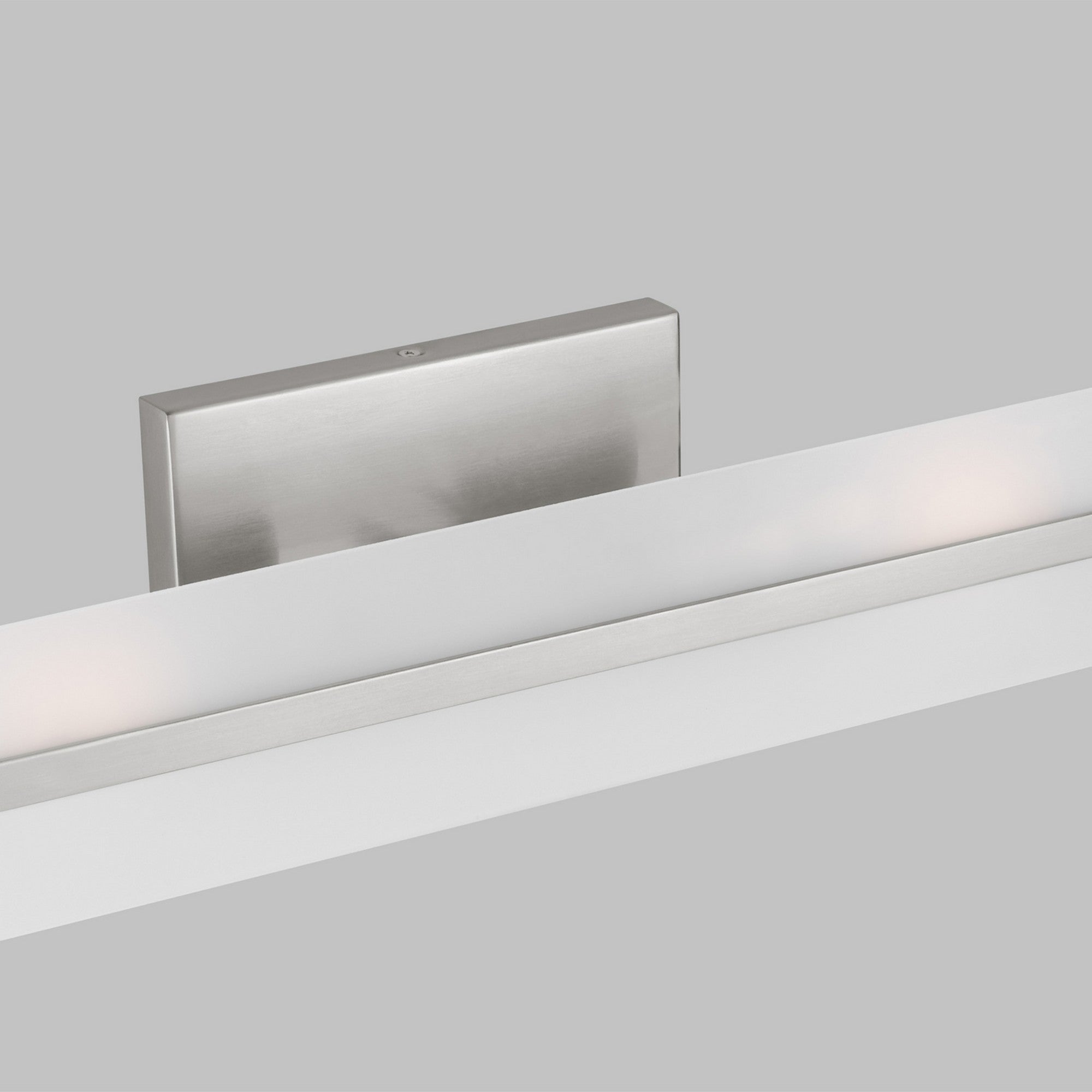 Dex 18" Small 2-Light Bathroom Vanity, Brushed Nickel Finish - Bees Lighting