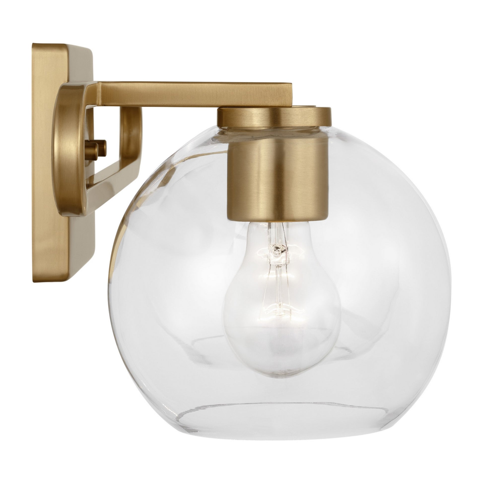 Codyn 20" 2-Light Bathroom Vanity, Satin Brass Finish - Bees Lighting