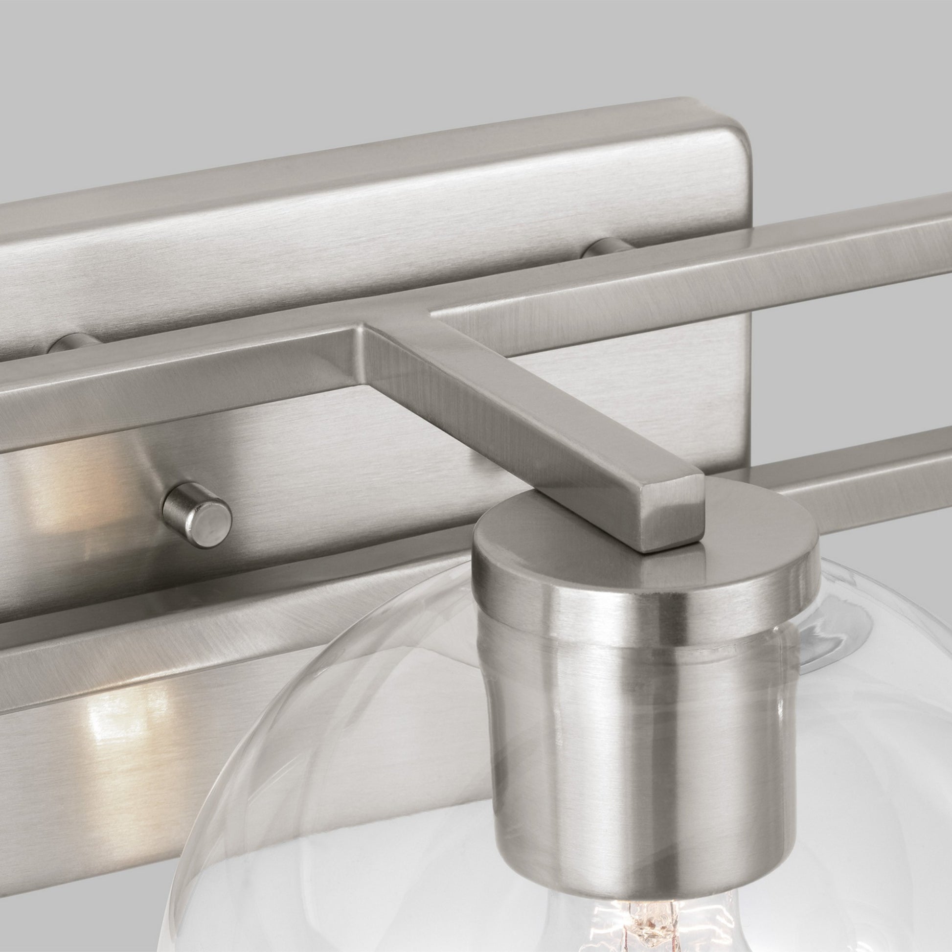 Codyn 30" 3-Light Bathroom Vanity, Brushed Nickel Finish - Bees Lighting