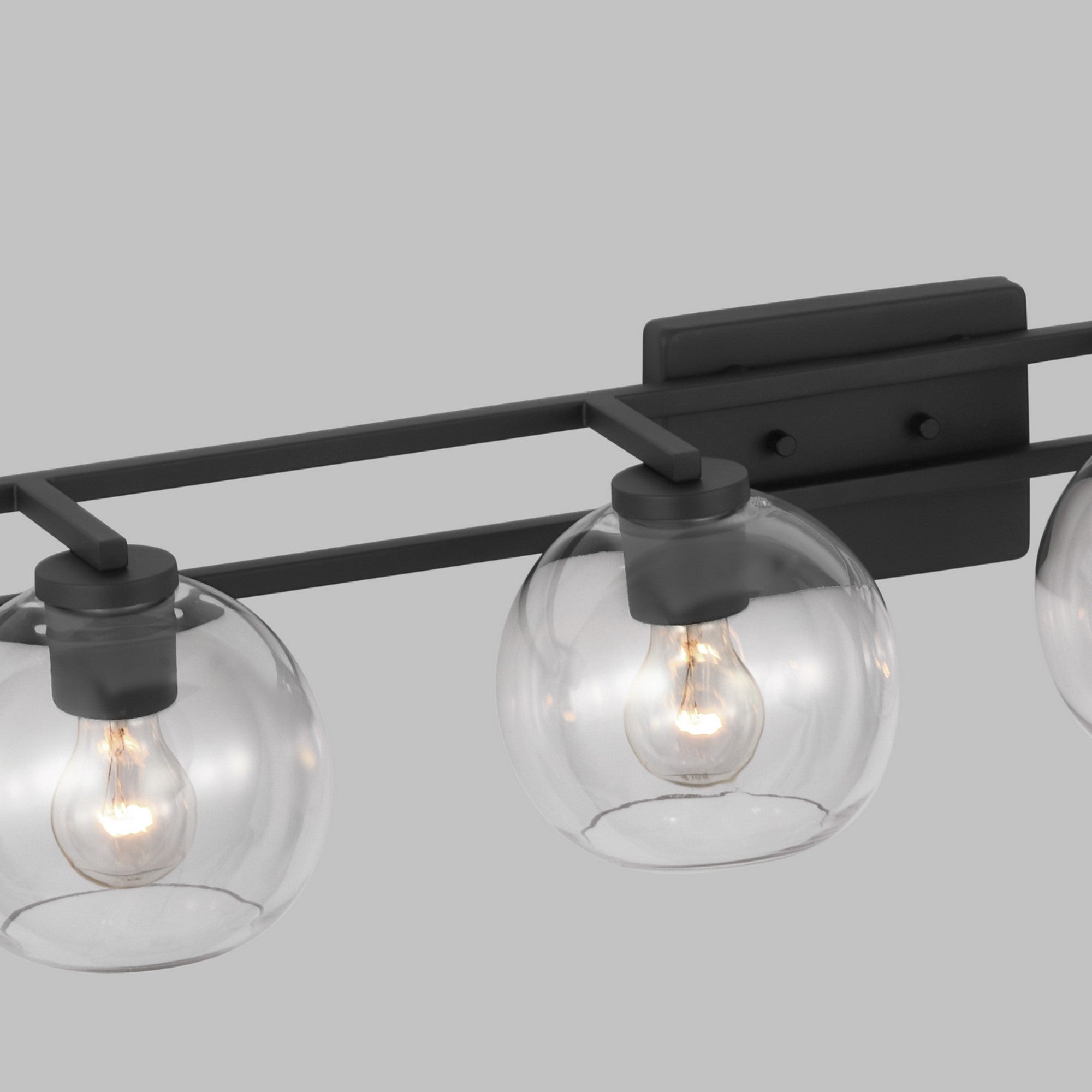 Codyn 40" 4-Light Bathroom Vanity, Midnight Black Finish - Bees Lighting