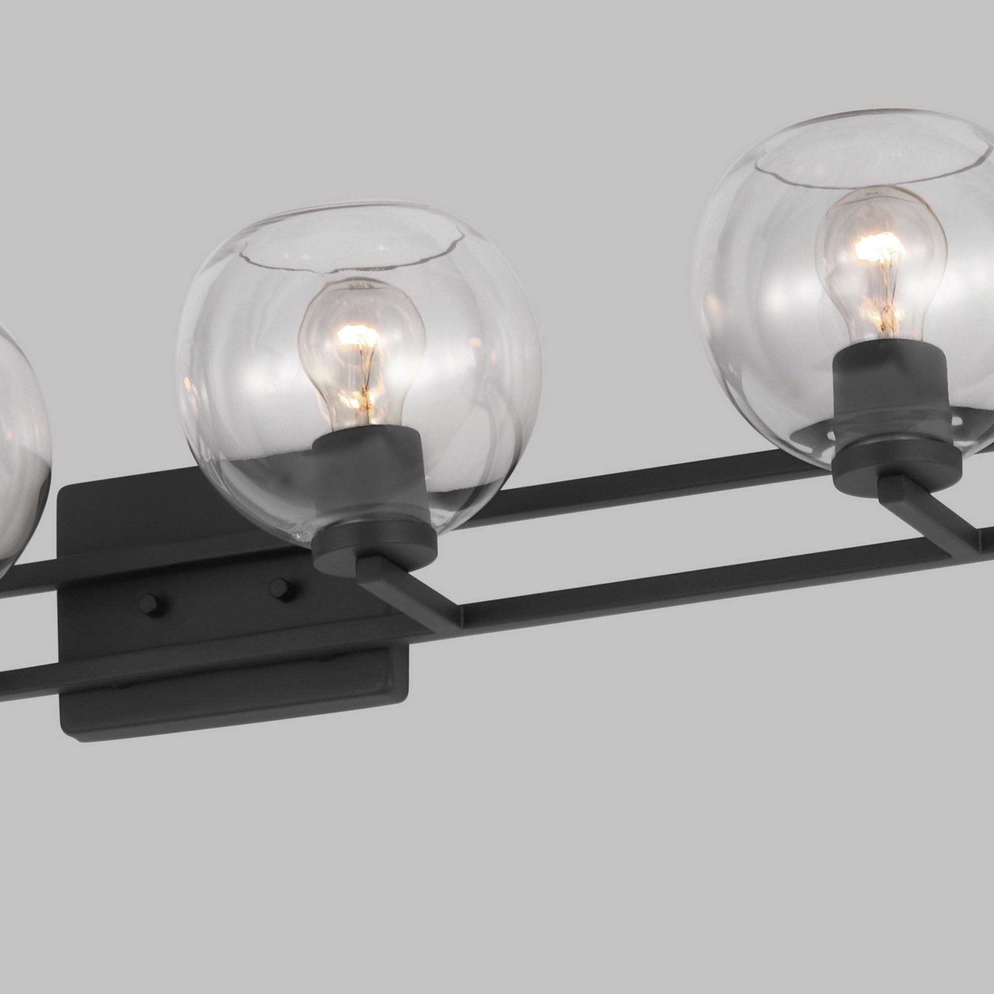 Codyn 40" 4-Light Bathroom Vanity, Midnight Black Finish - Bees Lighting