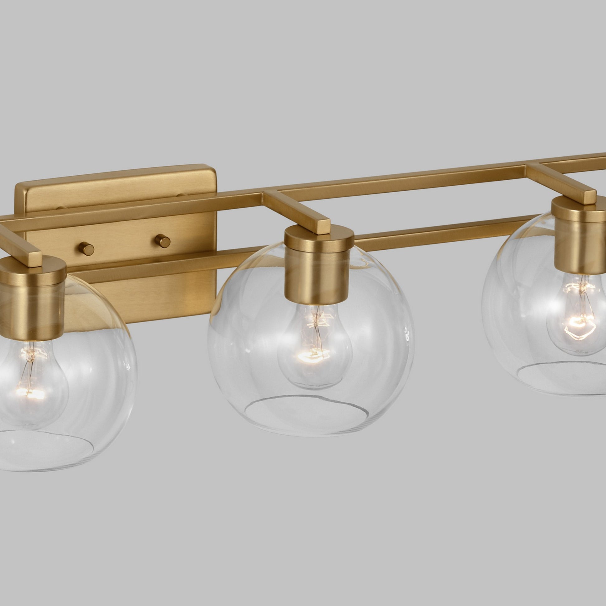 Codyn 40" 4-Light Bathroom Vanity, Satin Brass Finish - Bees Lighting