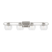 Codyn 40" 4-Light Bathroom Vanity, Brushed Nickel Finish - Bees Lighting