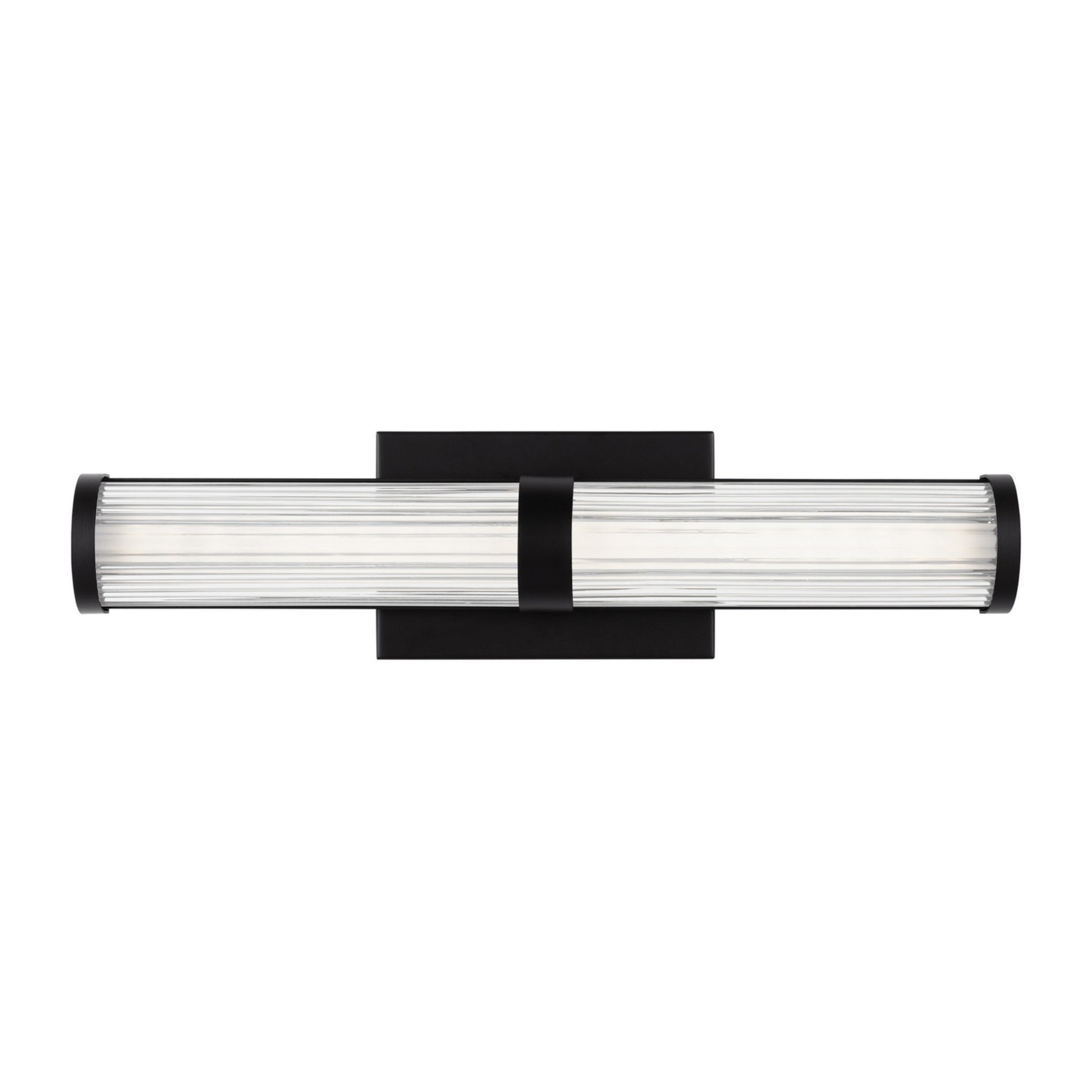 Syden 19" Small LED Wall/Bath Light, Midnight Black Finish - Bees Lighting