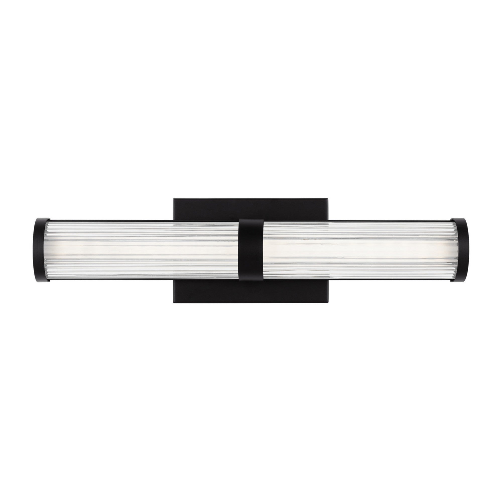 Syden 19" Small LED Wall/Bath Light, Midnight Black Finish - Bees Lighting