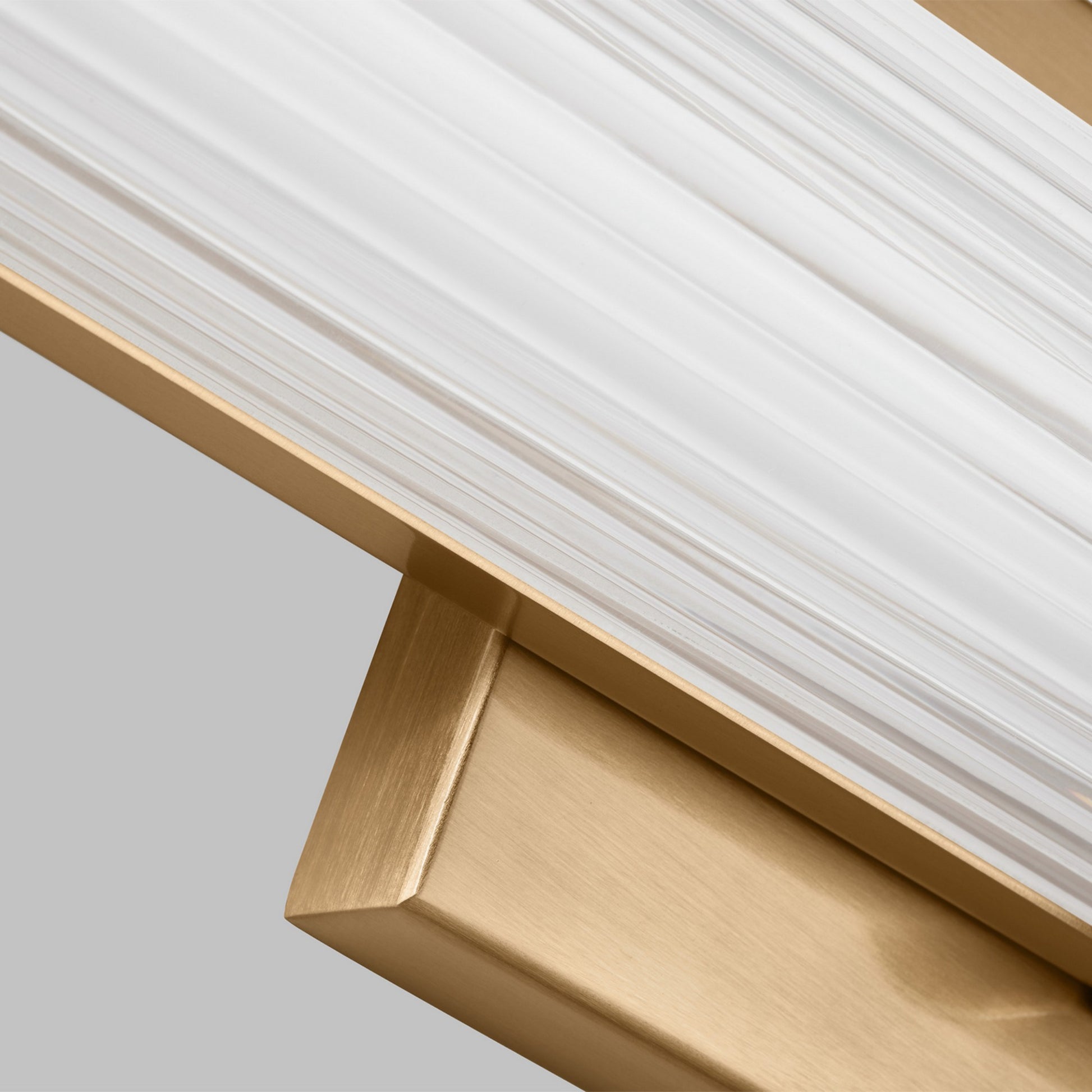 Syden 19" Small LED Wall/Bath Light, Satin Brass Finish - Bees Lighting
