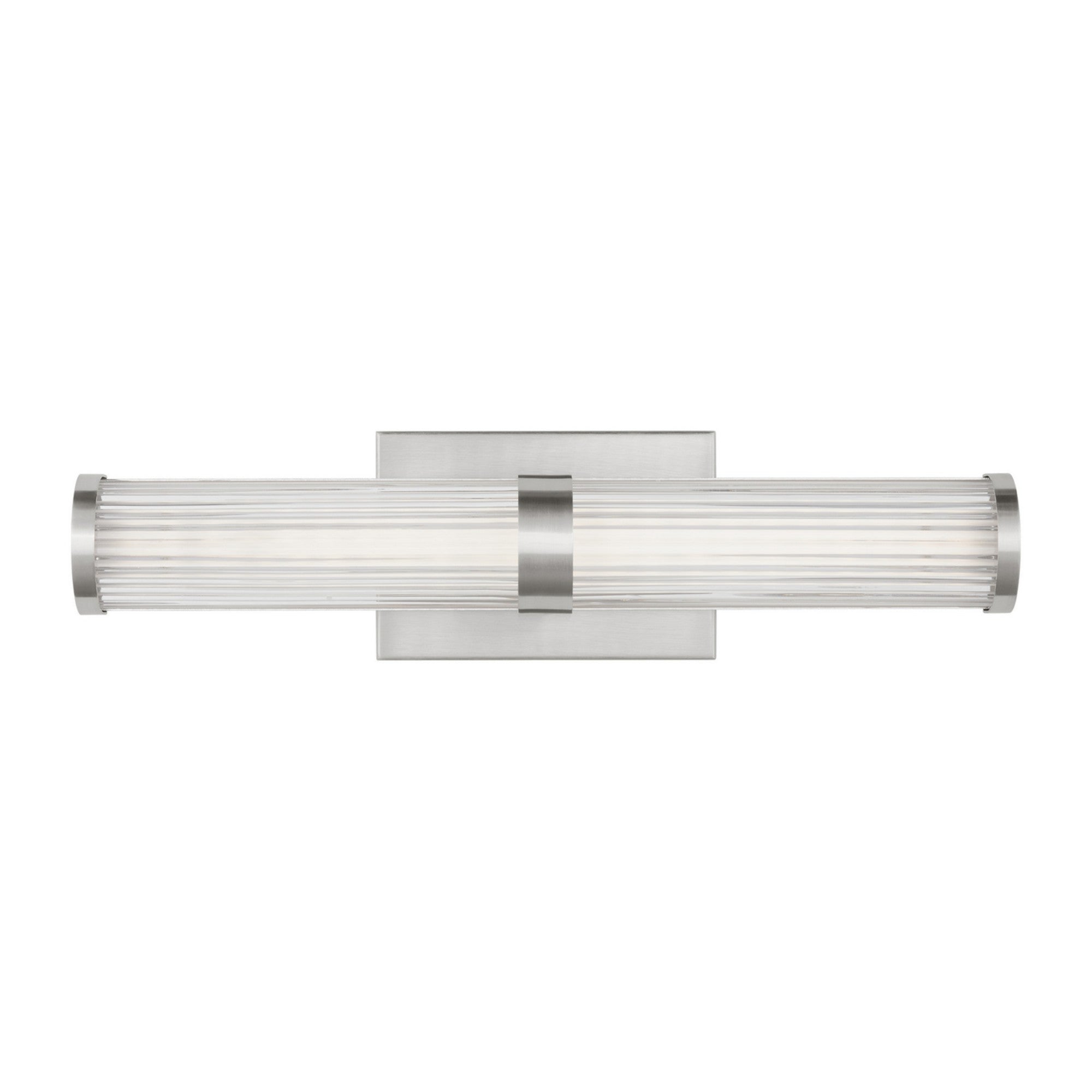 Syden 19" Small LED Wall/Bath Light, Brushed Nickel Finish - Bees Lighting