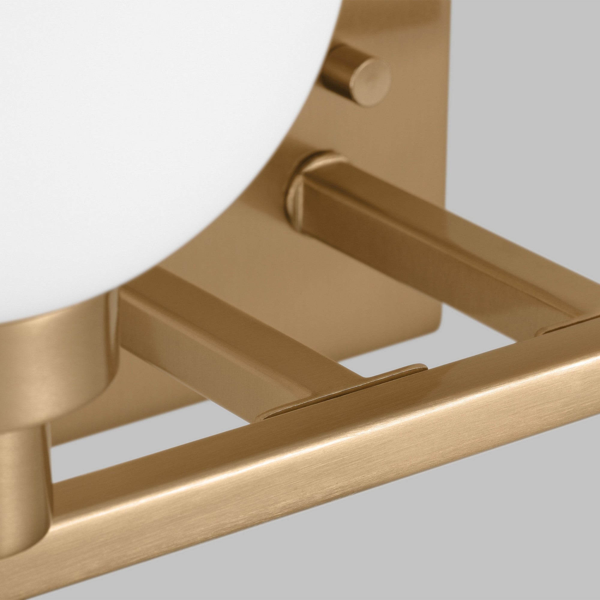 Clybourn 13" 2-Light Bathroom Vanity, Satin Brass Finish - Bees Lighting