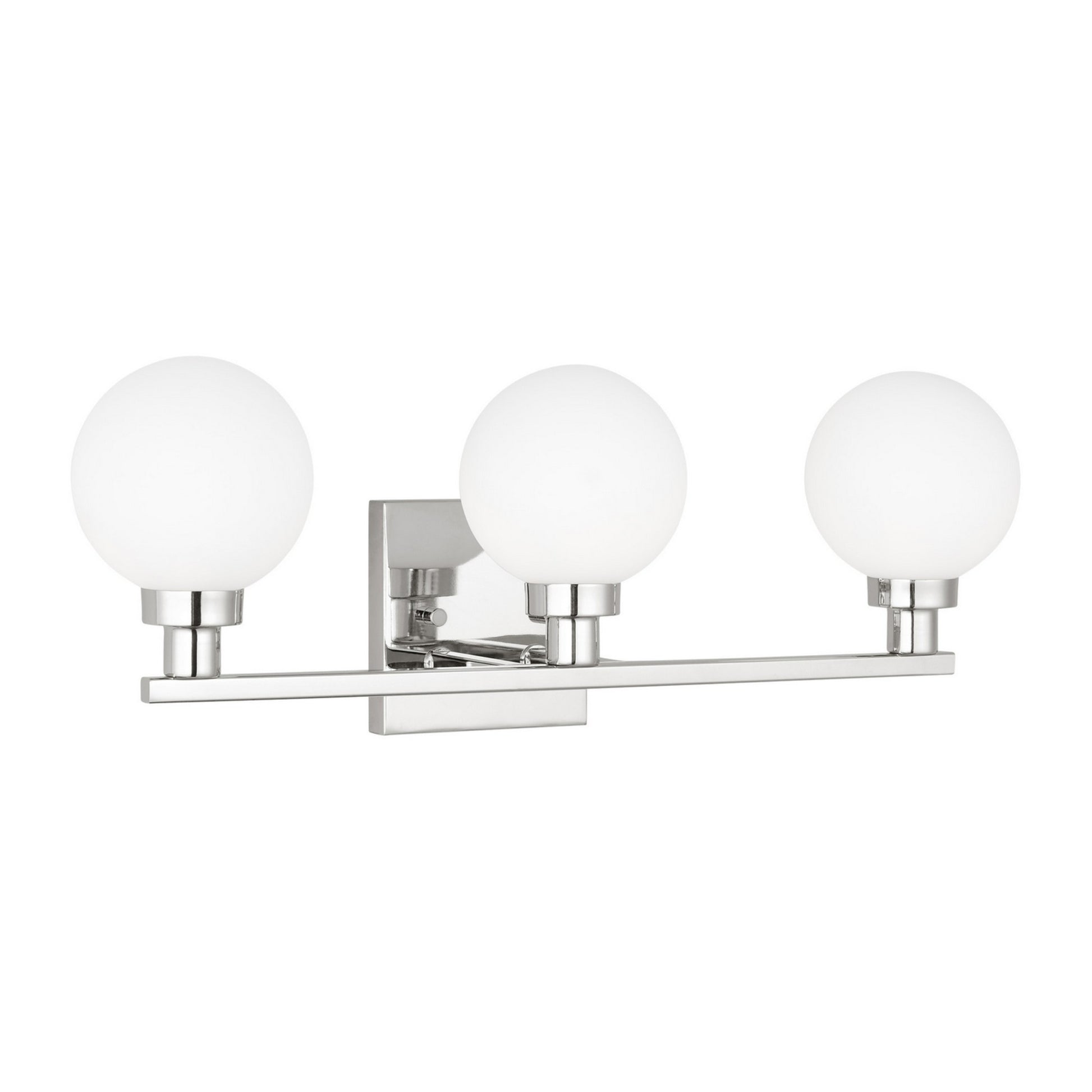 Clybourn 22" 3-Light Bathroom Vanity, Chrome Finish - Bees Lighting