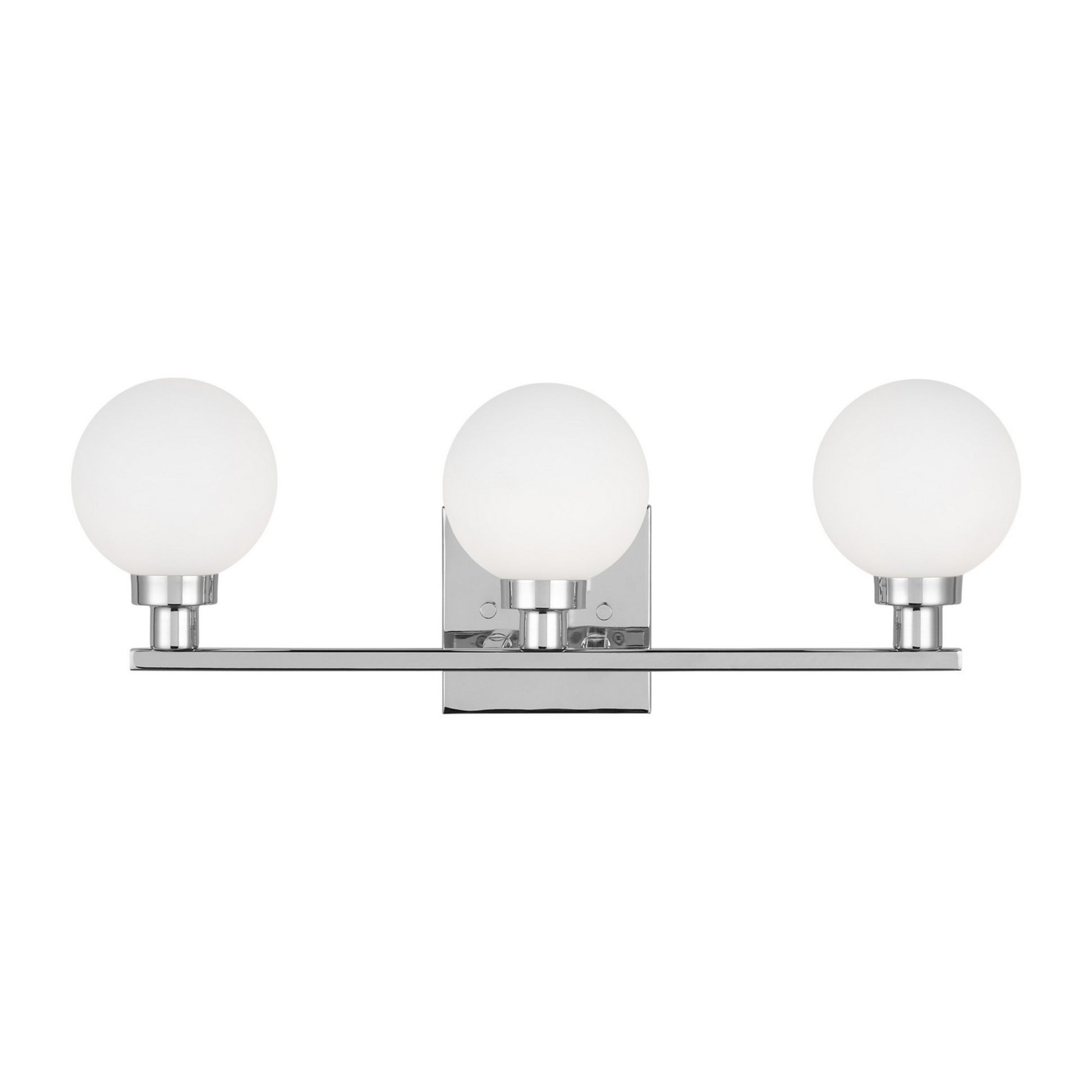 Clybourn 22" 3-Light Bathroom Vanity, Chrome Finish - Bees Lighting