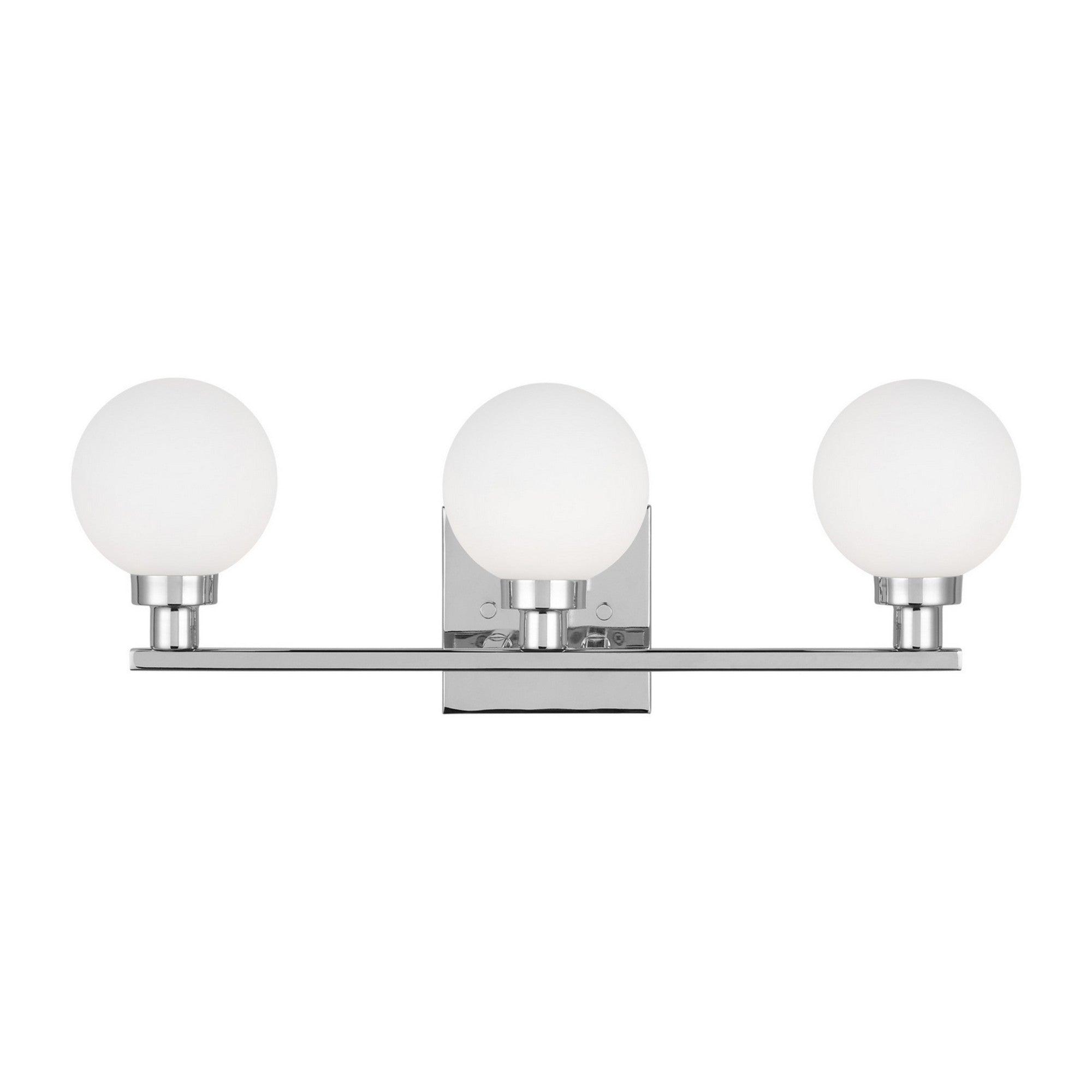 Clybourn 22" 3-Light Bathroom Vanity, Chrome Finish - Bees Lighting