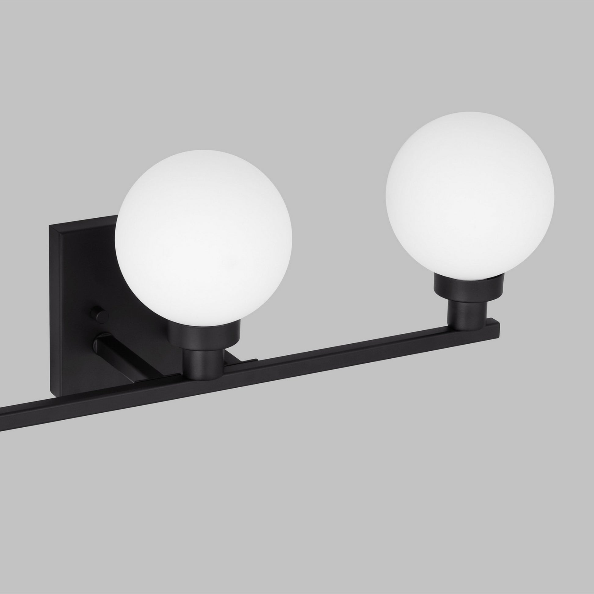 Clybourn 22" 3-Light Bathroom Vanity, Midnight Black Finish - Bees Lighting