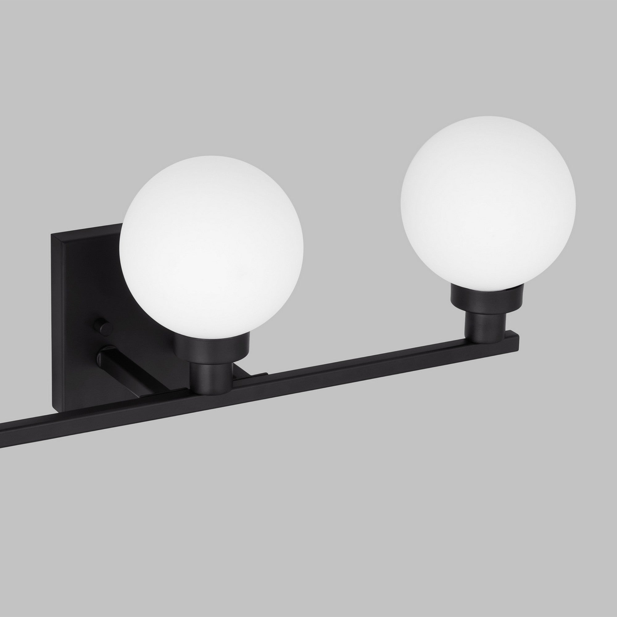 Clybourn 22" 3-Light Bathroom Vanity, Midnight Black Finish - Bees Lighting