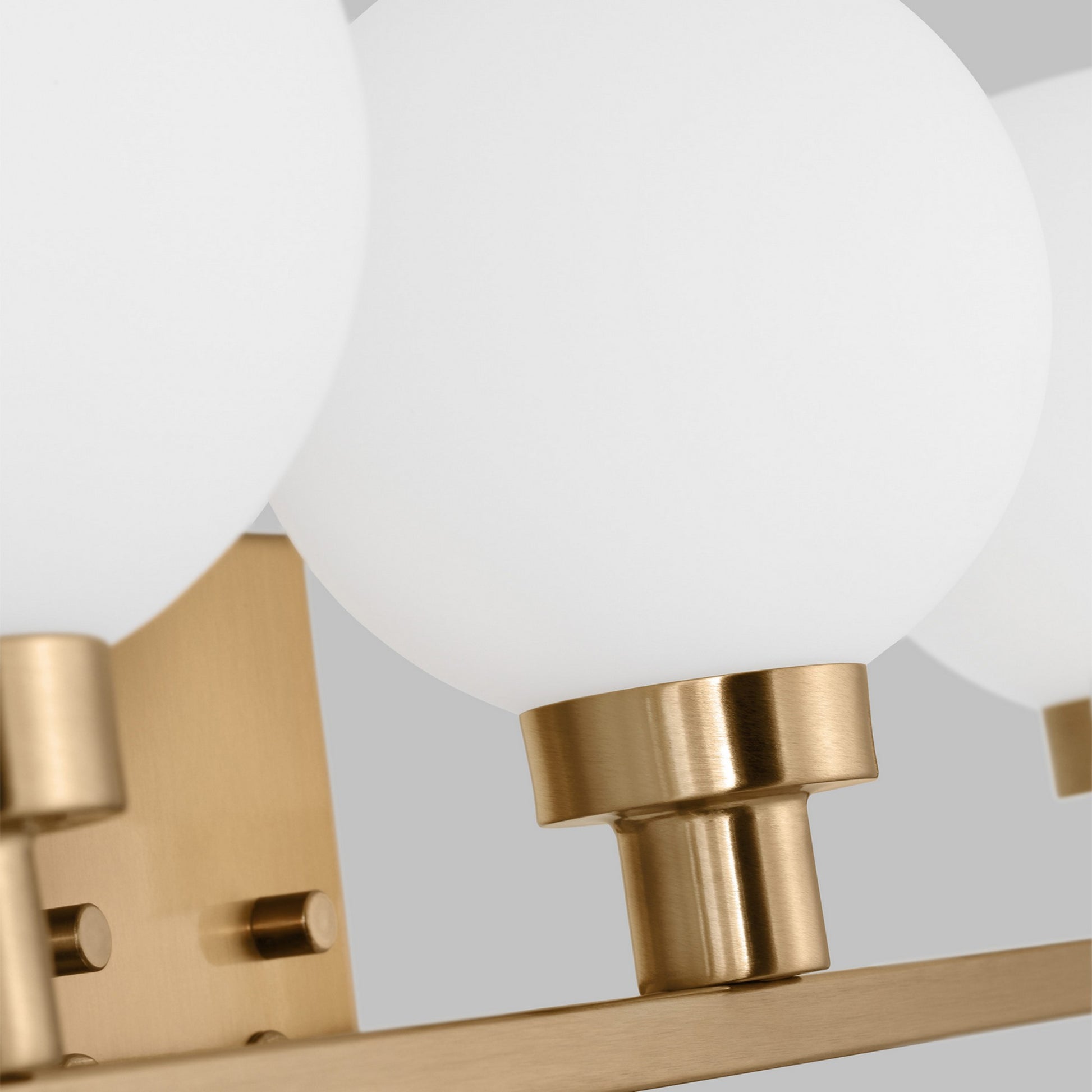 Clybourn 22" 3-Light Bathroom Vanity, Satin Brass Finish - Bees Lighting