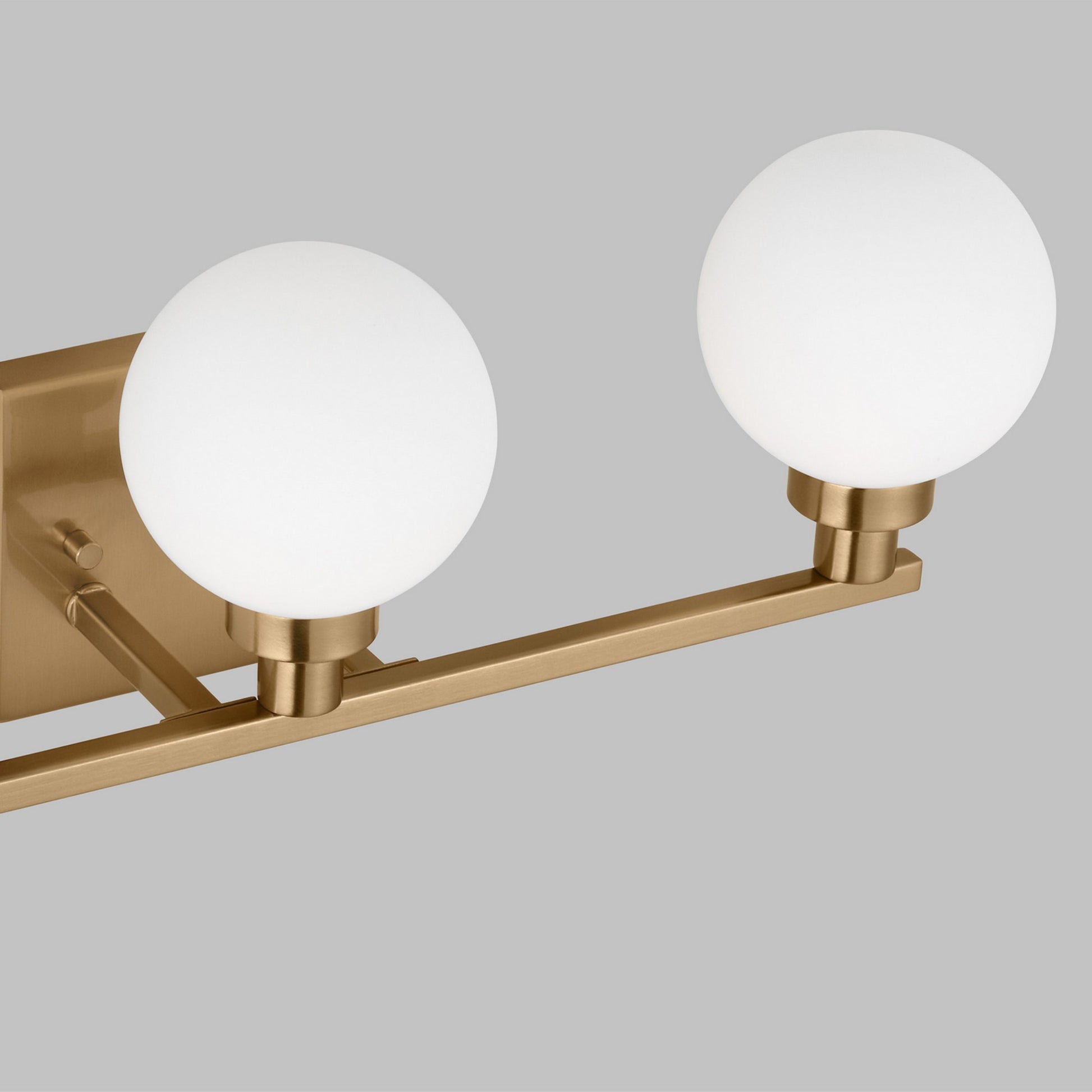 Clybourn 22" 3-Light Bathroom Vanity, Satin Brass Finish - Bees Lighting