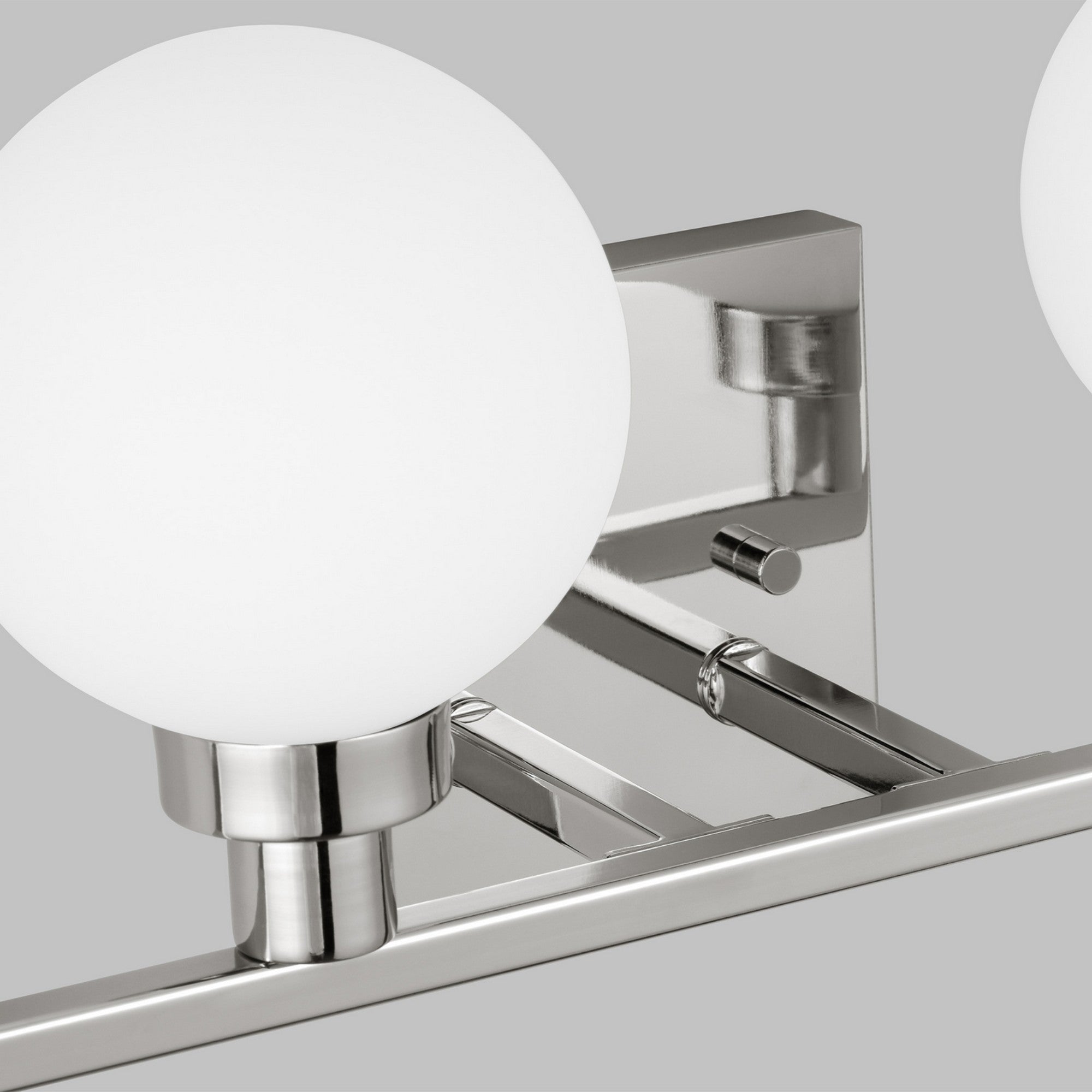 Clybourn 30" 4-Light Bathroom Vanity, Chrome Finish - Bees Lighting