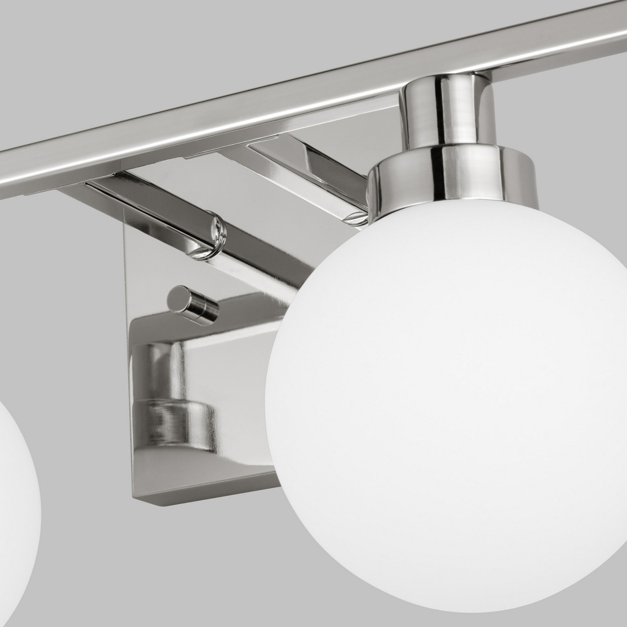 Clybourn 30" 4-Light Bathroom Vanity, Chrome Finish - Bees Lighting