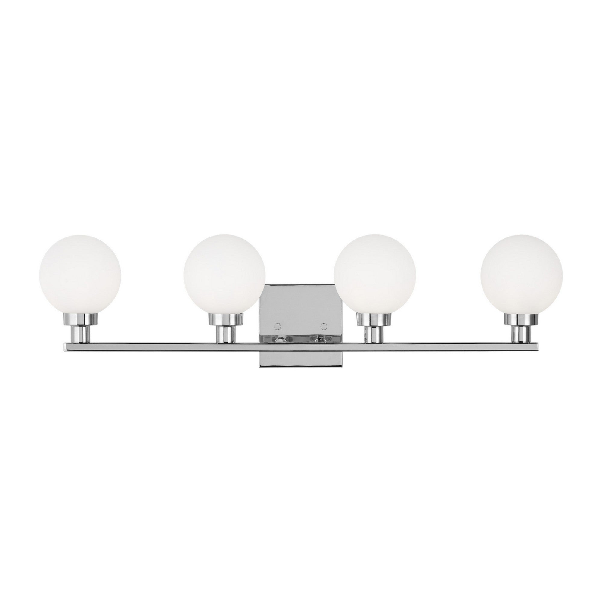 Clybourn 30" 4-Light Bathroom Vanity, Chrome Finish - Bees Lighting