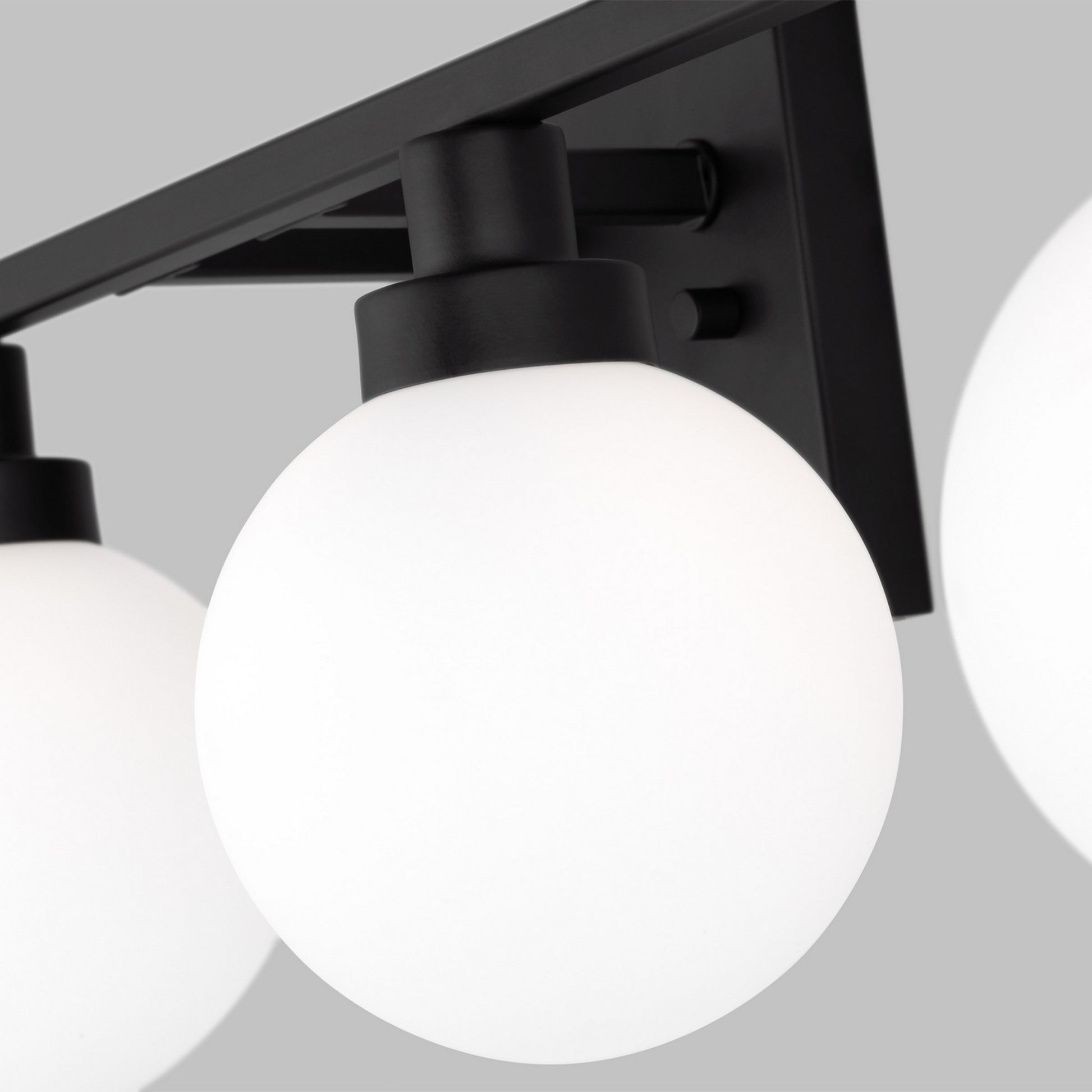 Clybourn 30" 4-Light Bathroom Vanity, Midnight Black Finish - Bees Lighting