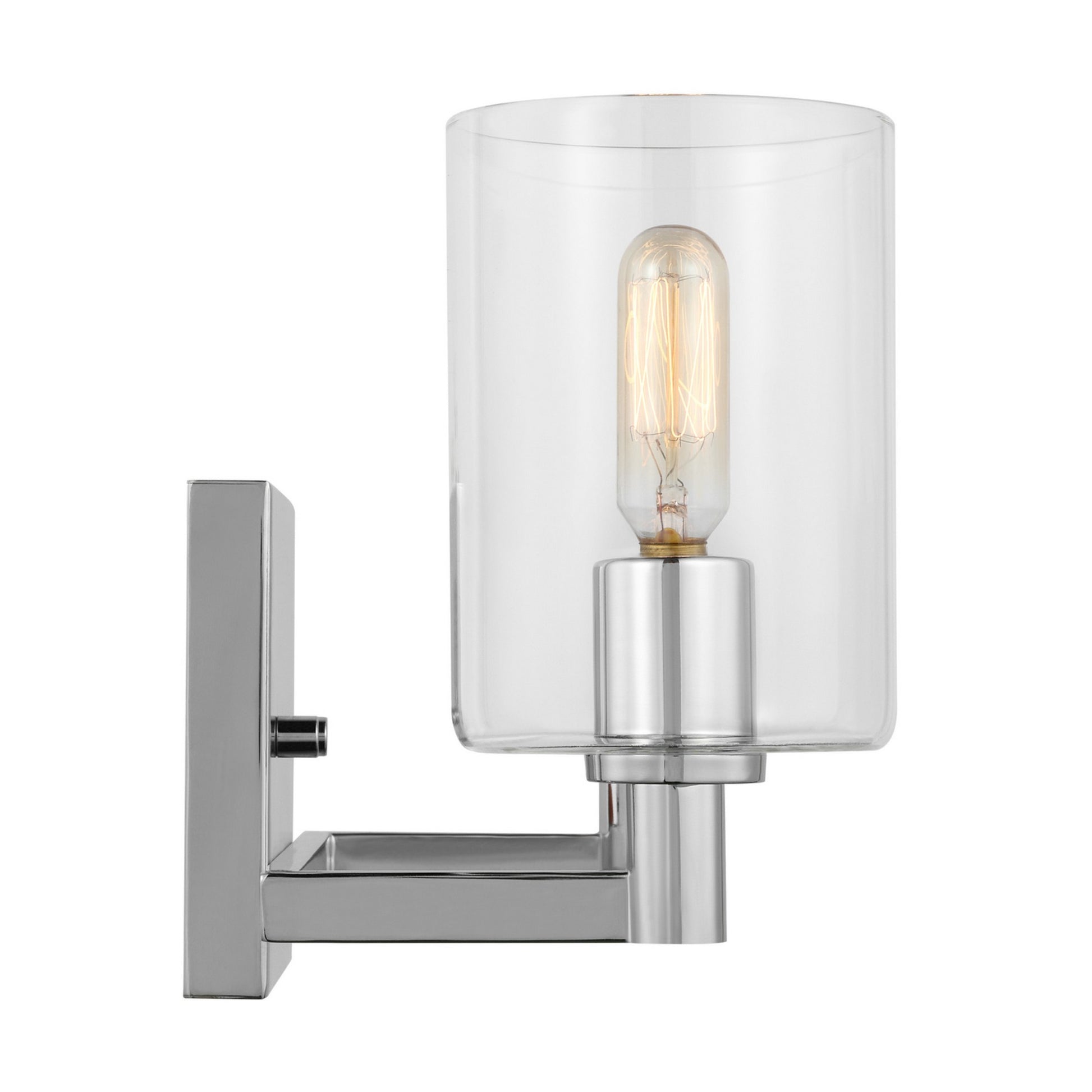 Fullton 14" 2-Light Bathroom Vanity, Chrome Finish - Bees Lighting