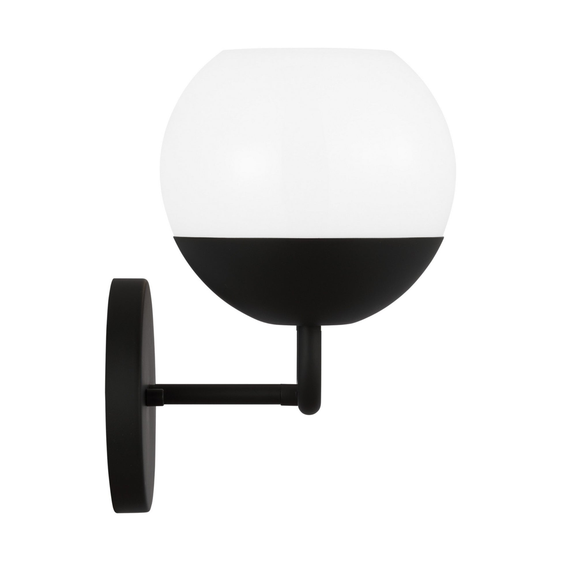 Alvin 17" 2-Light LED Bathroom Vanity, Midnight Black Finish - Bees Lighting