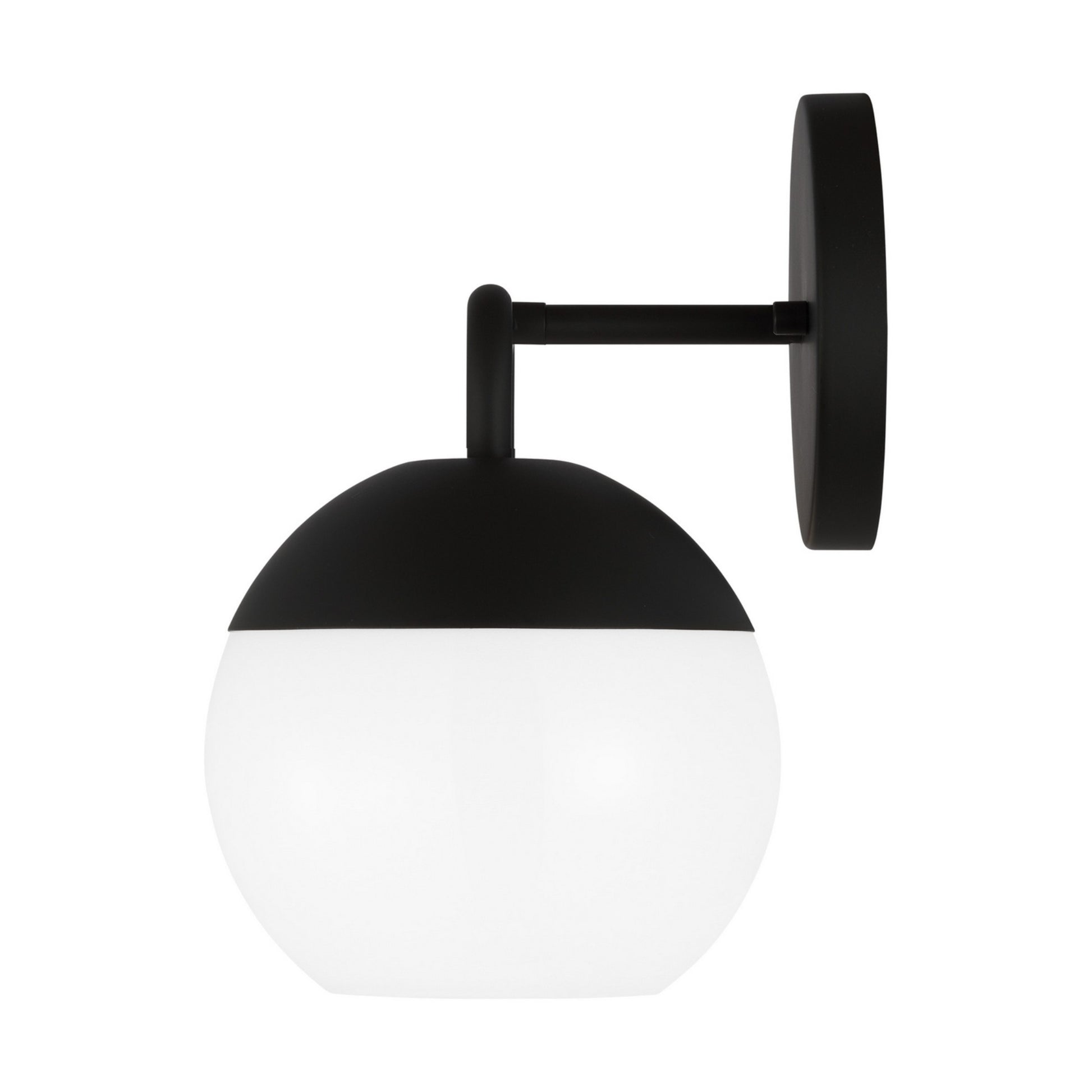 Alvin 17" 2-Light LED Bathroom Vanity, Midnight Black Finish - Bees Lighting