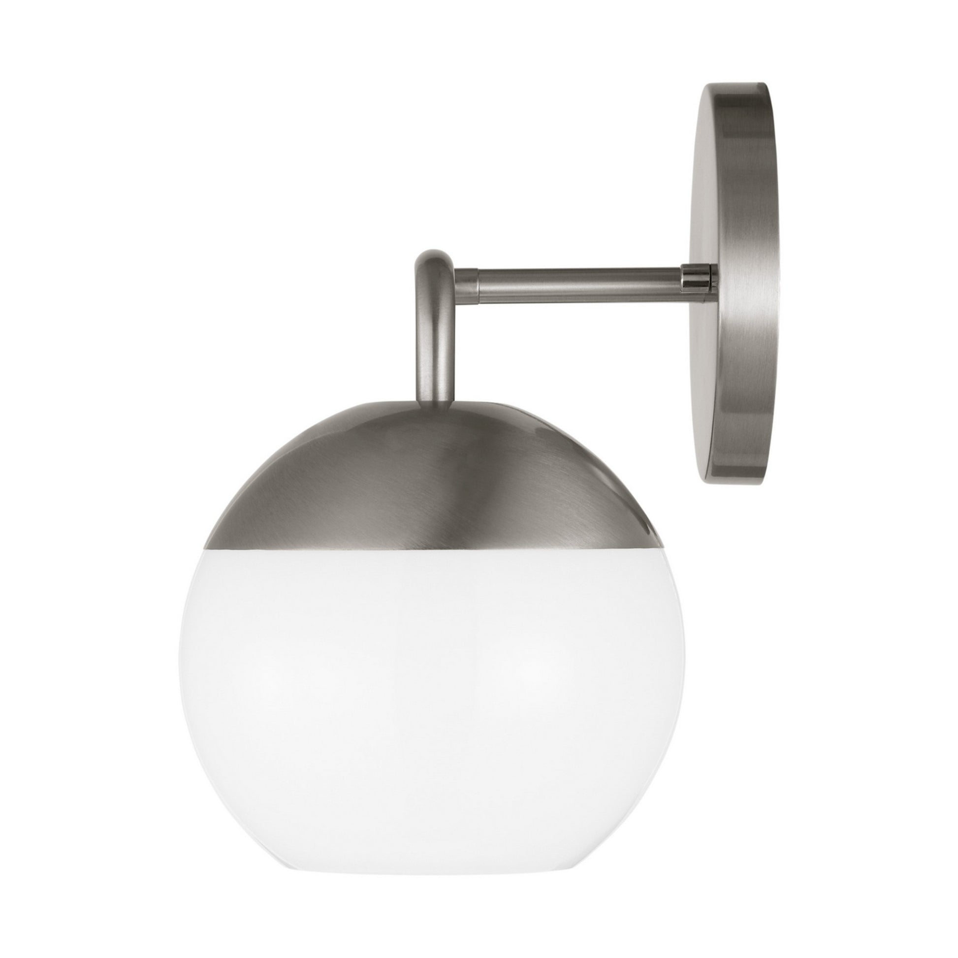 Alvin 17" 2-Light LED Bathroom Vanity, Brushed Nickel Finish - Bees Lighting