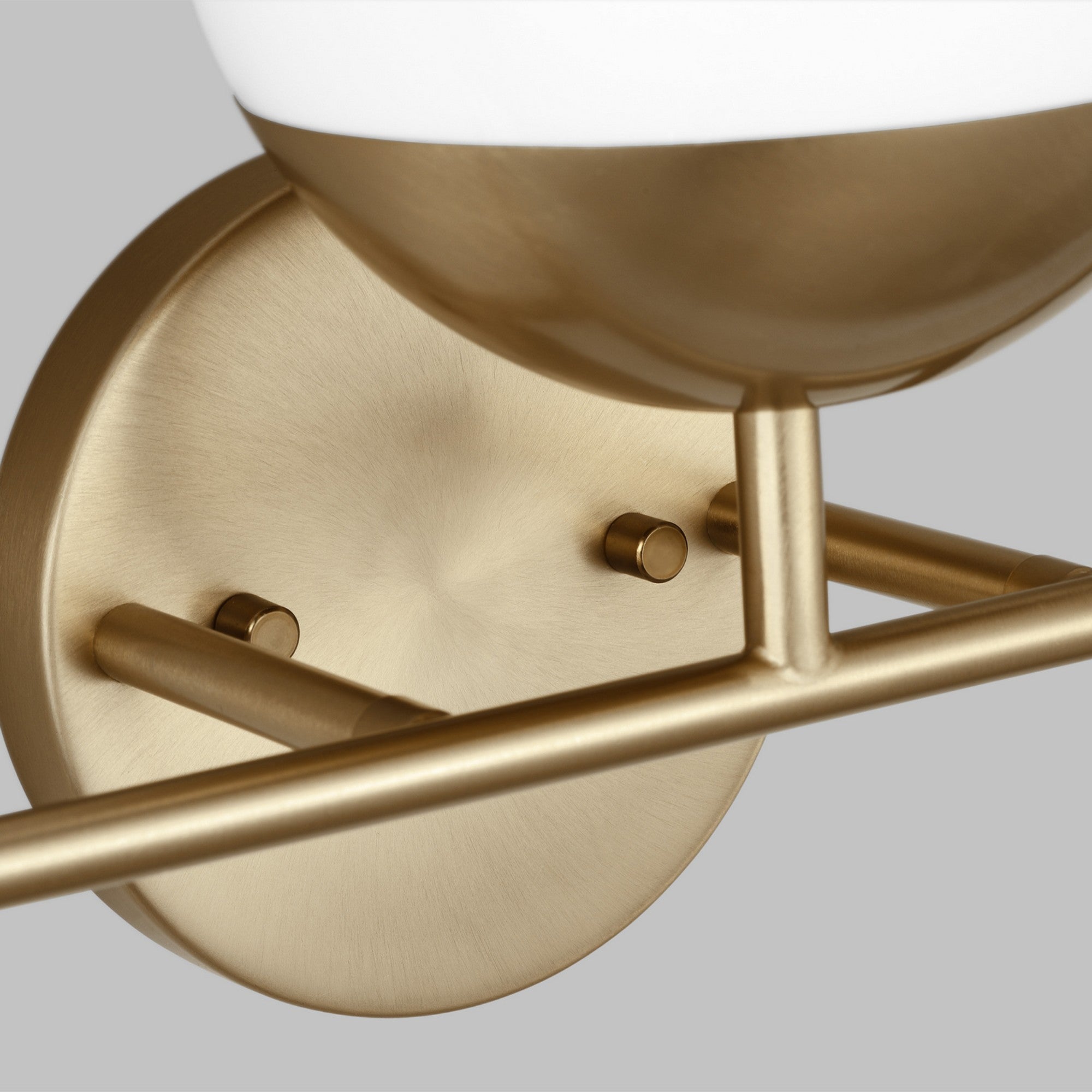 Alvin 24" 3-Light Bathroom Vanity, Satin Brass Finish - Bees Lighting
